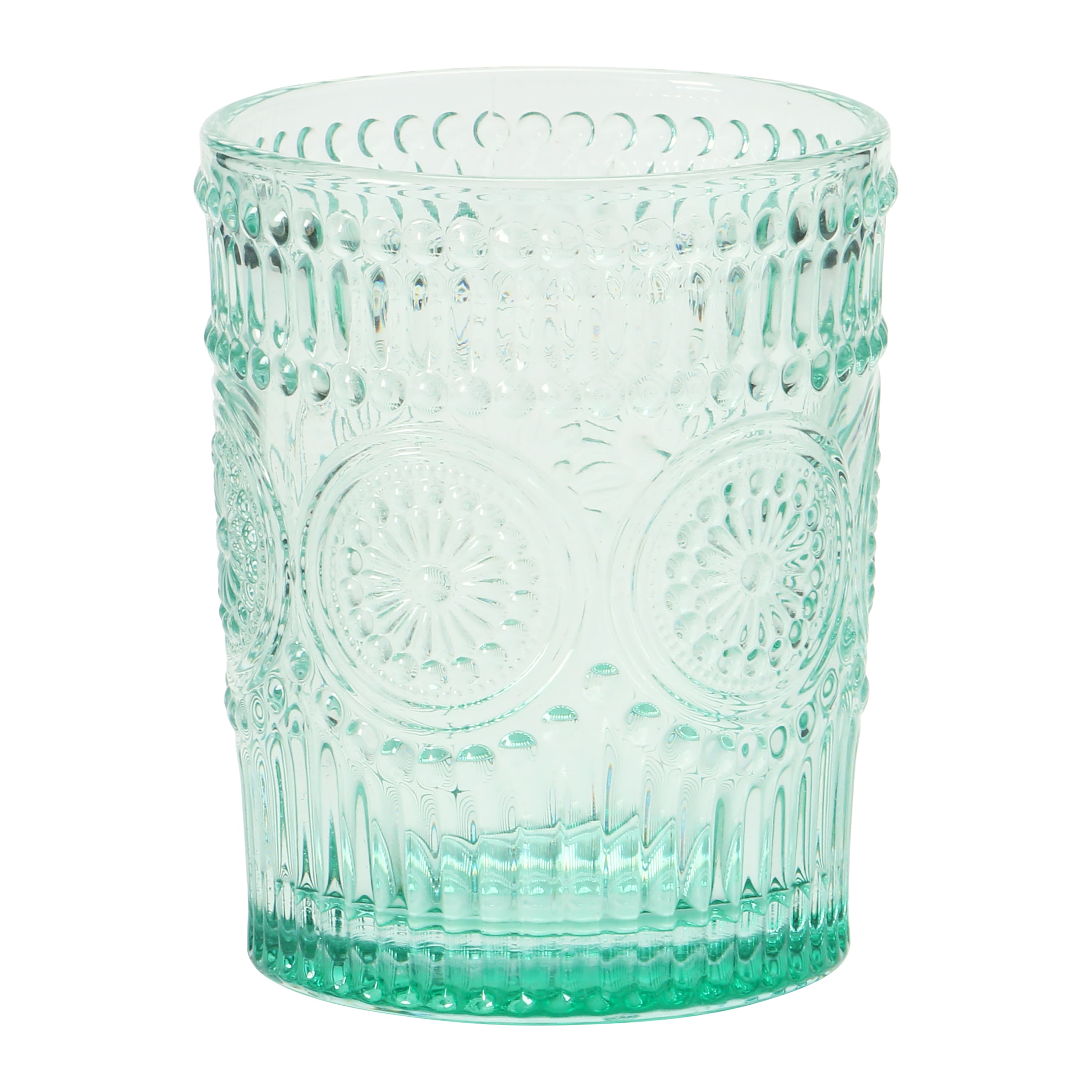Hello Honey® 12oz. Embossed Drinking Glasses, 4ct.