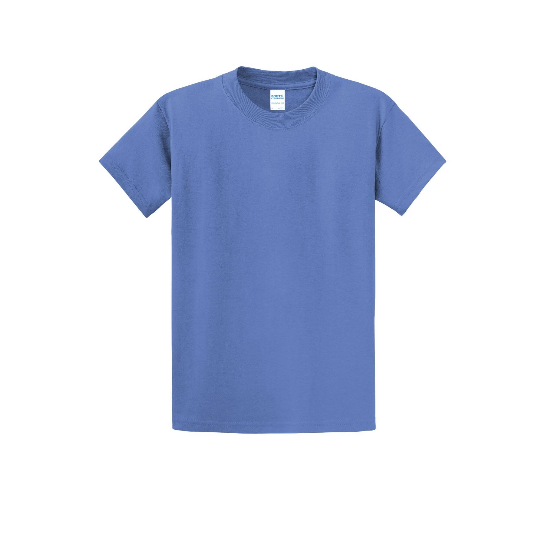 Port & Company® Essential Blue Shades Adult T-Shirt