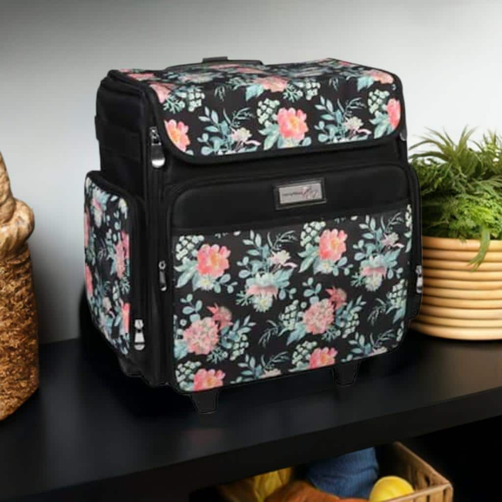 Everything Mary Flowers Rolling Craft Bag Michaels