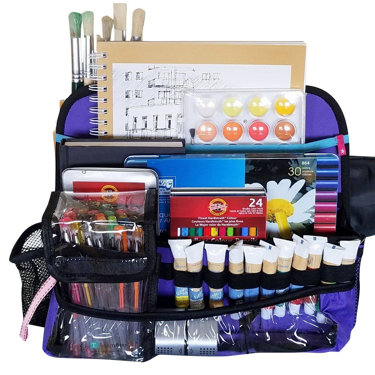 Totally-Tiffany&#x2122; The Ditto Double Duty Desktop Tool Organizer &#x26; Tote