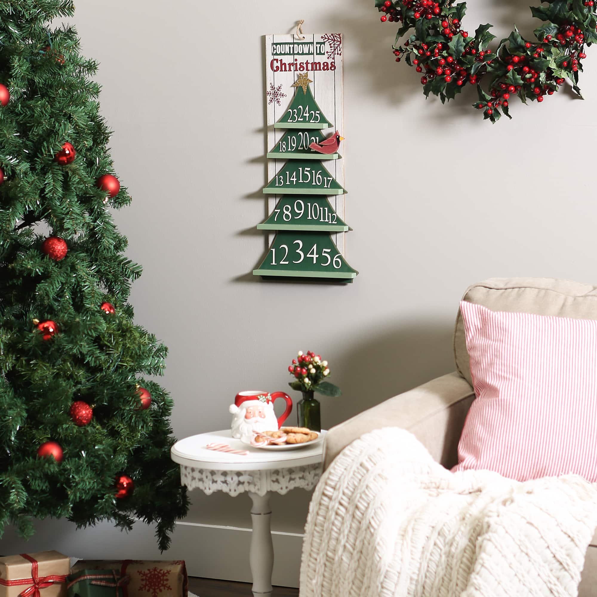 DII® Countdown To Christmas Tree Advent Calendar