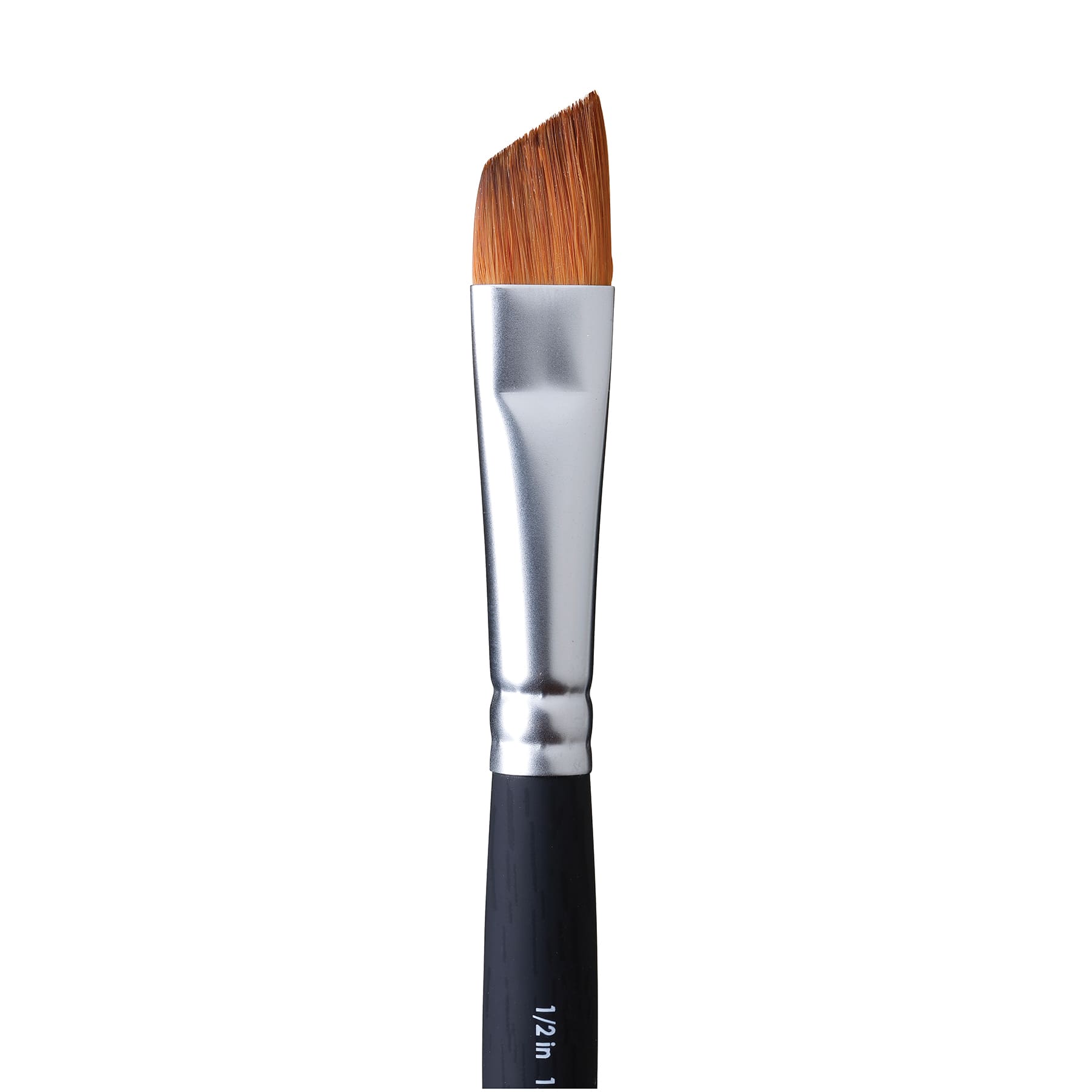 12 Pack: Princeton™ Aqua Elite™ Short Handle Angular Shader Brush, 1/2"