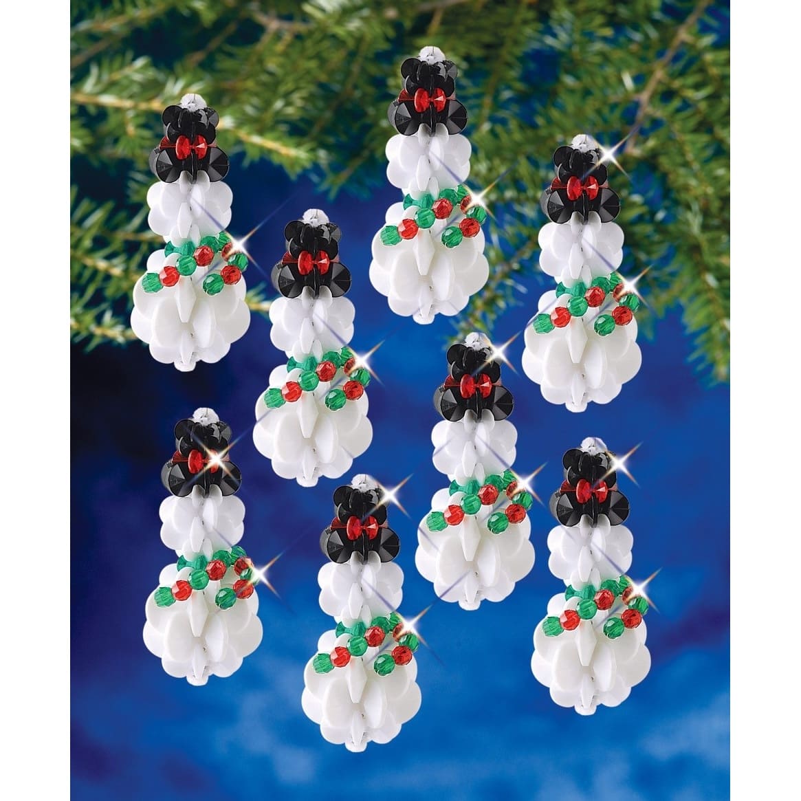 The Beadery&#xAE; Sunburst Snowman Holiday Beaded Ornament Kit