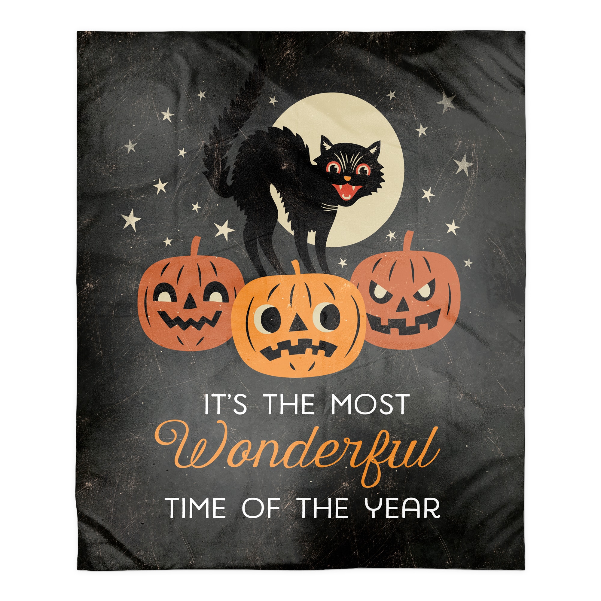 It&#x27;s the Most Wonderful Time of the Year 50&#x22; x 60&#x22; Sherpa Fleece Blanket