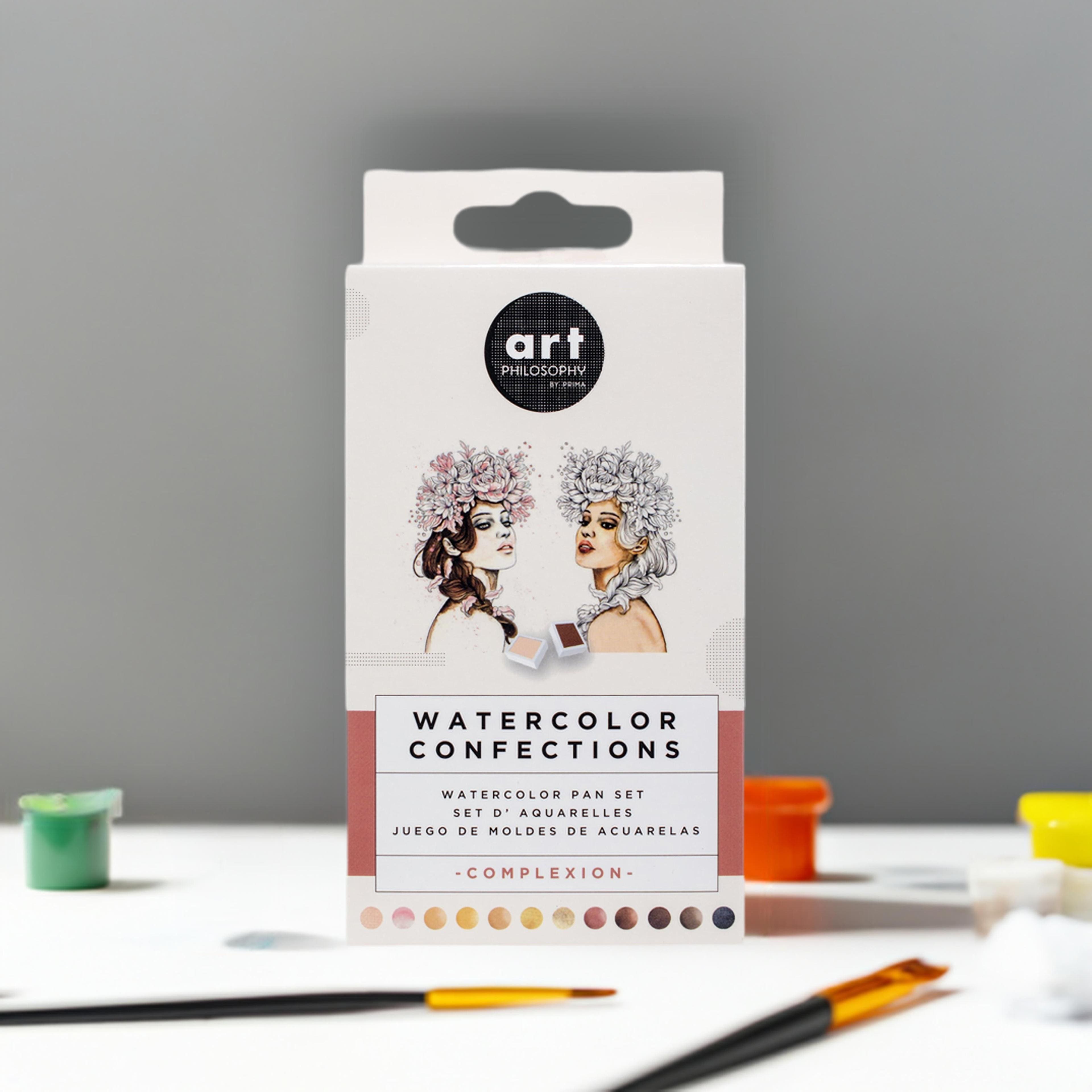 Prima® Watercolor Confections Complexion Watercolor Pans