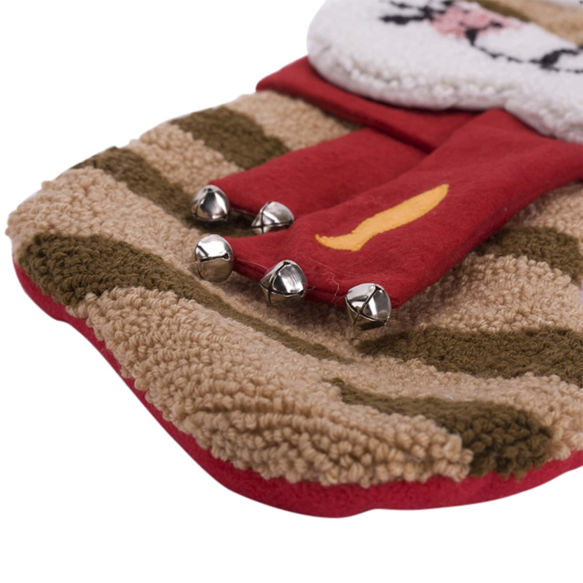 Glitzhome&#xAE; 22&#x22; Cat Christmas Stockings, 2ct.