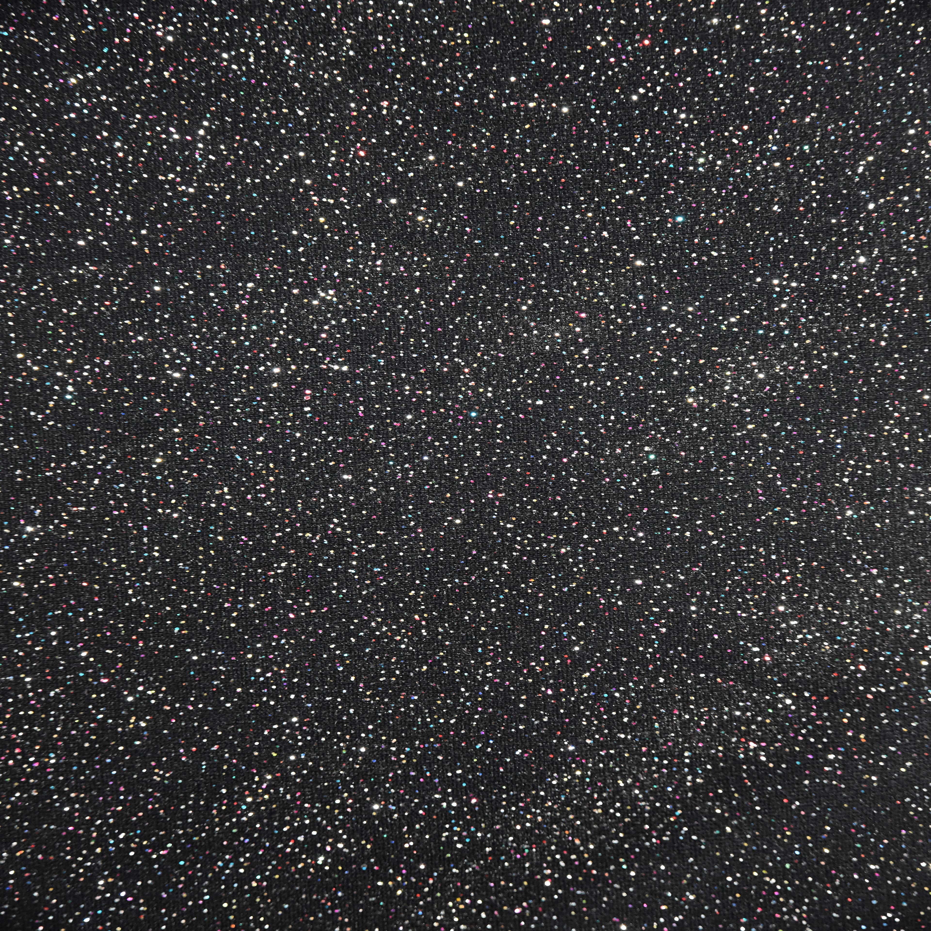 Feldman Black Sparkle Stretch Velvet Fabric