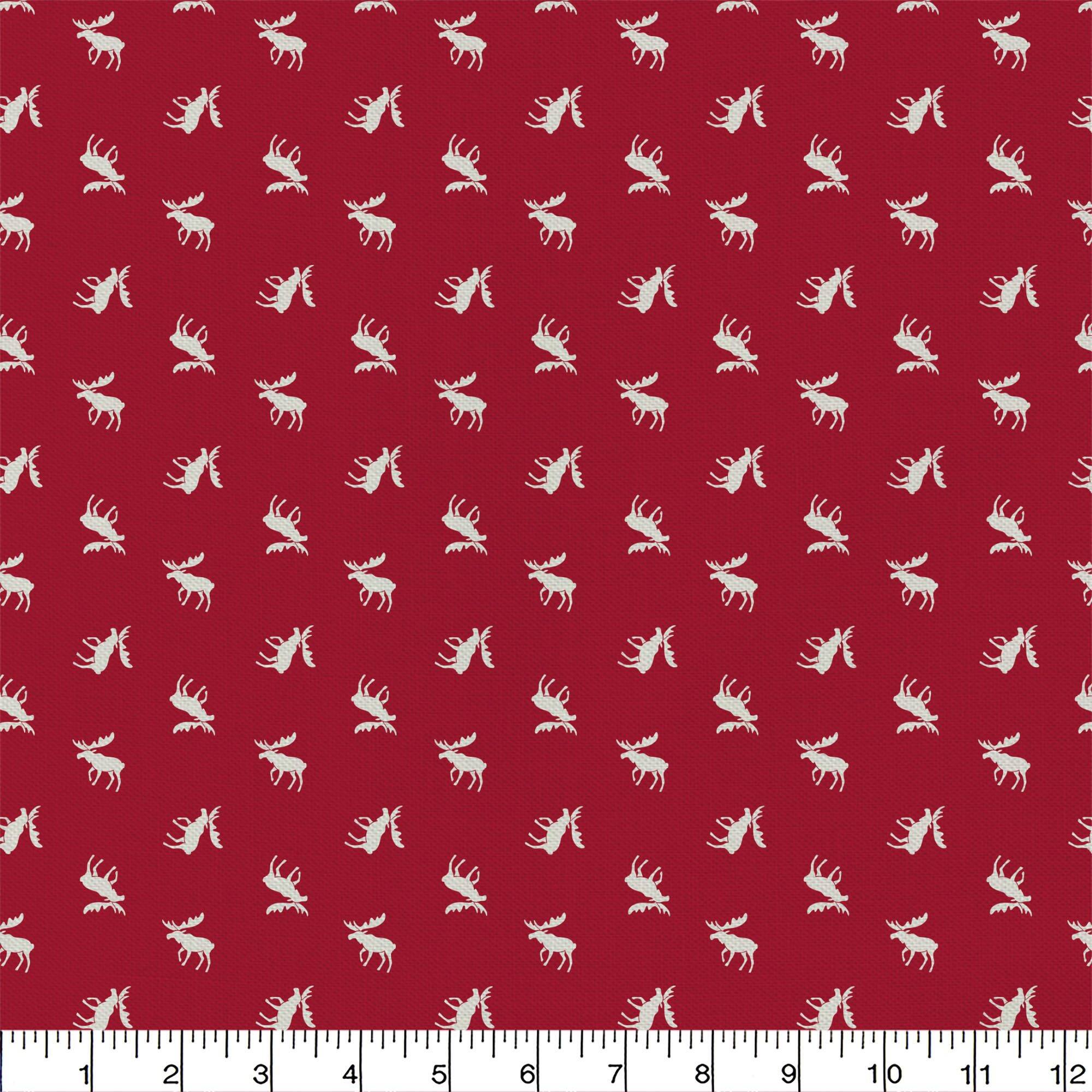 Emma & Mila® Hudson Collection Moose Precut Cotton Fabric, 4ct.