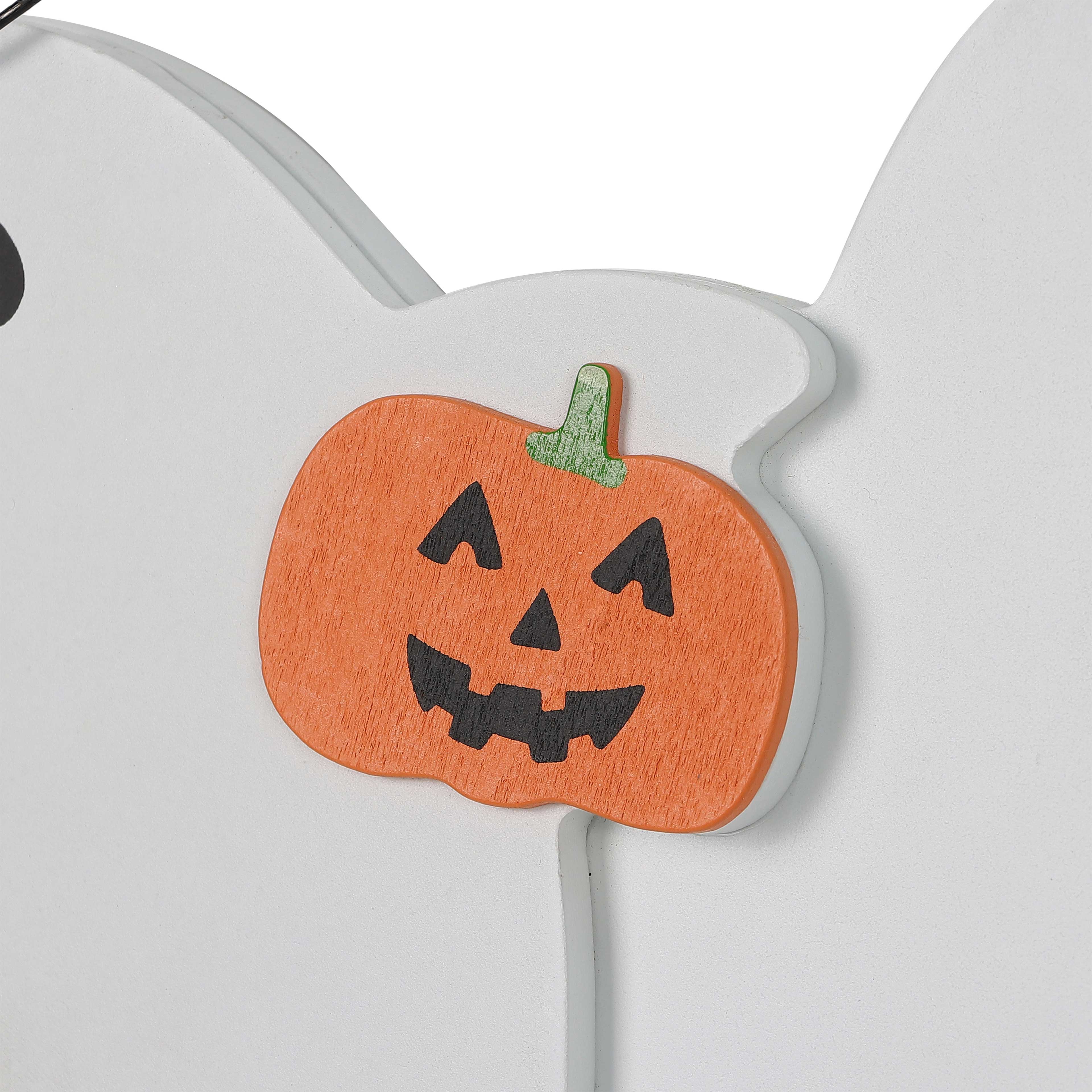 13&#x22; Hanging Ghosts Trick-or-Treat Sign by Ashland&#xAE;
