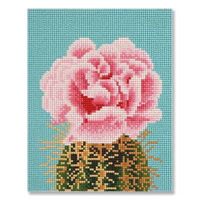 Flower Cactus Painting Diamond Art by Make Market®