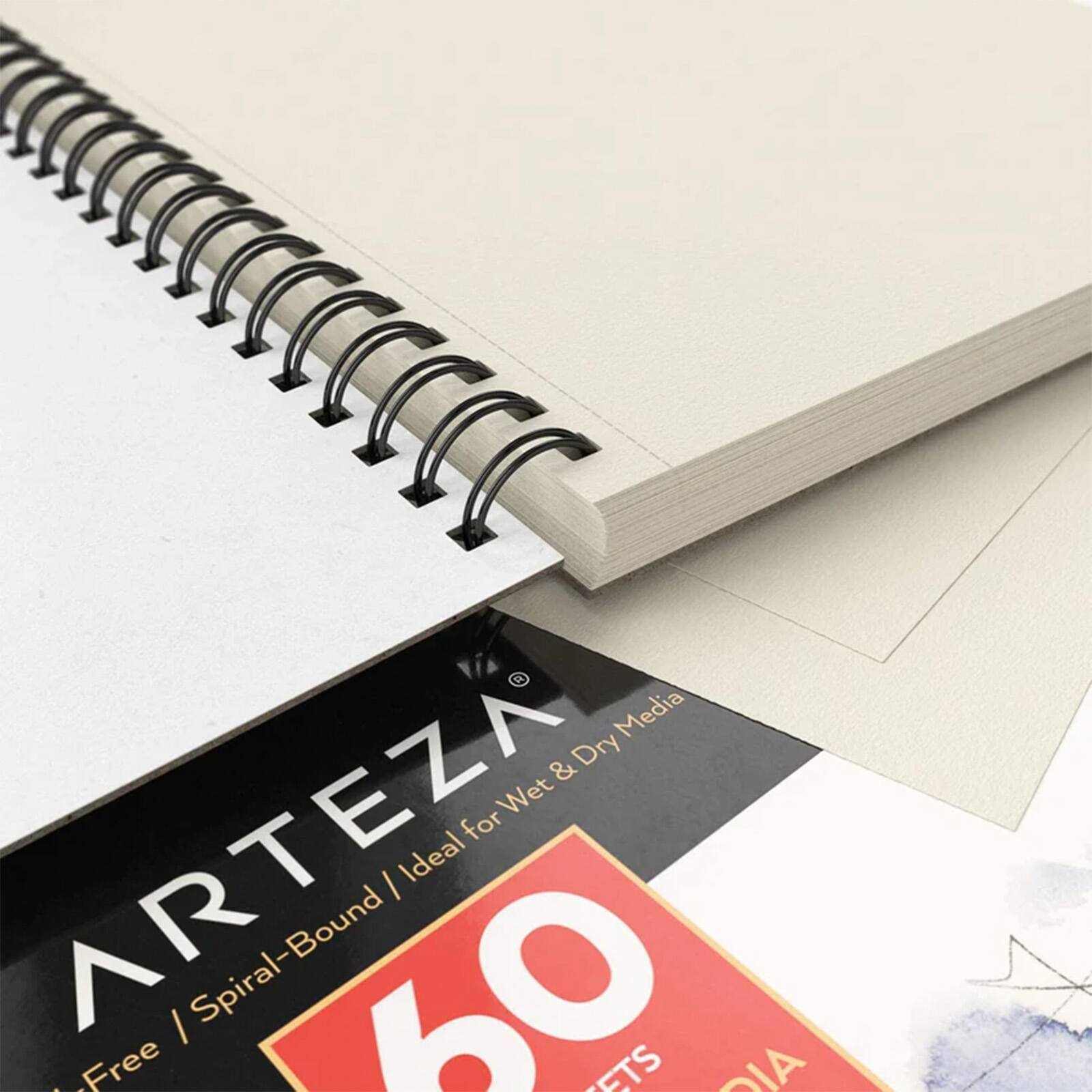 Arteza&#xAE; 9&#x22; x 12&#x22; Mixed Media Pads, 2ct.