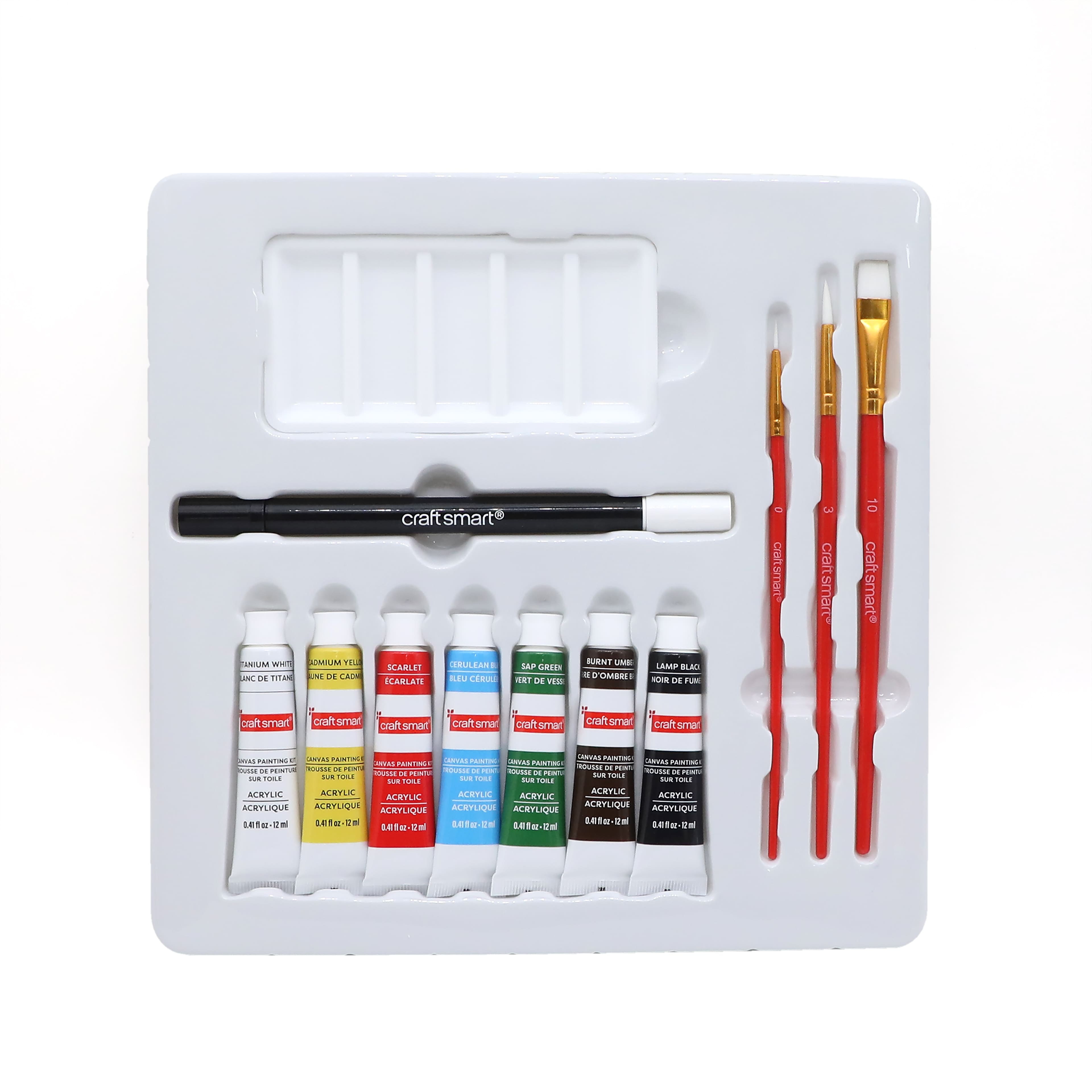 11&#x22; x 11&#x22; Christmas Cocoa Canvas Painting Kit by Artist&#x27;s Loft&#x2122;