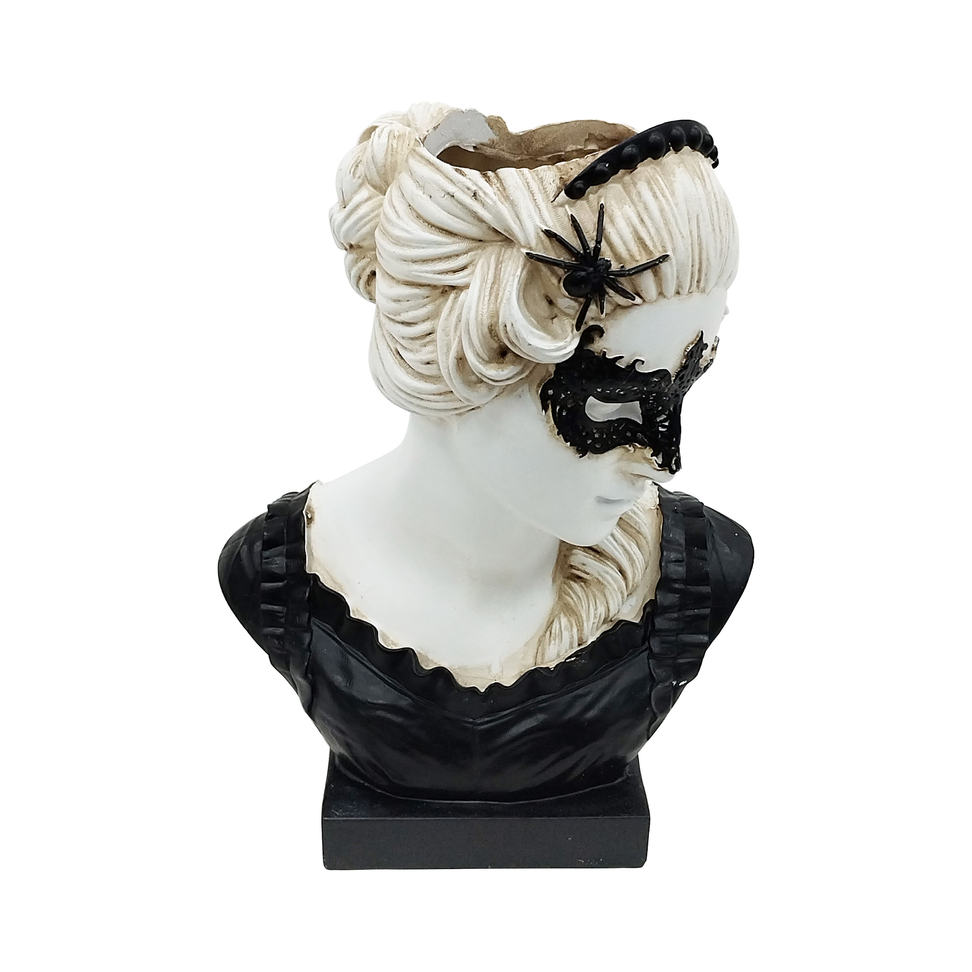 10&#x22; Lady with Mask Bust Container by Ashland&#xAE;