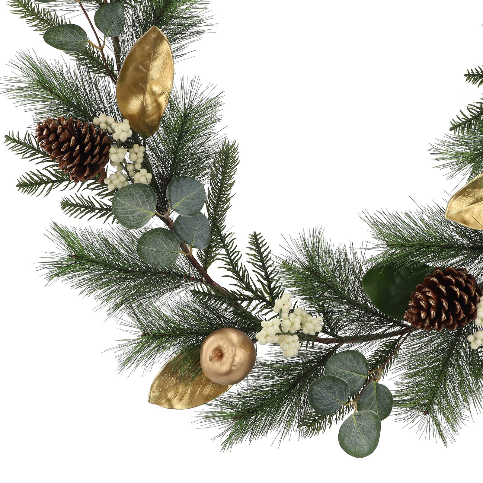 6ft. Gold Apple & Pinecone Garland by Ashland®