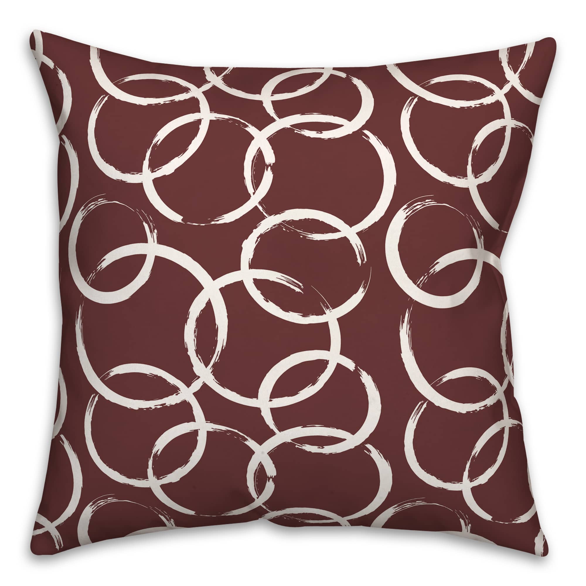 18" x 18" Circles Versatile Throw Pillow