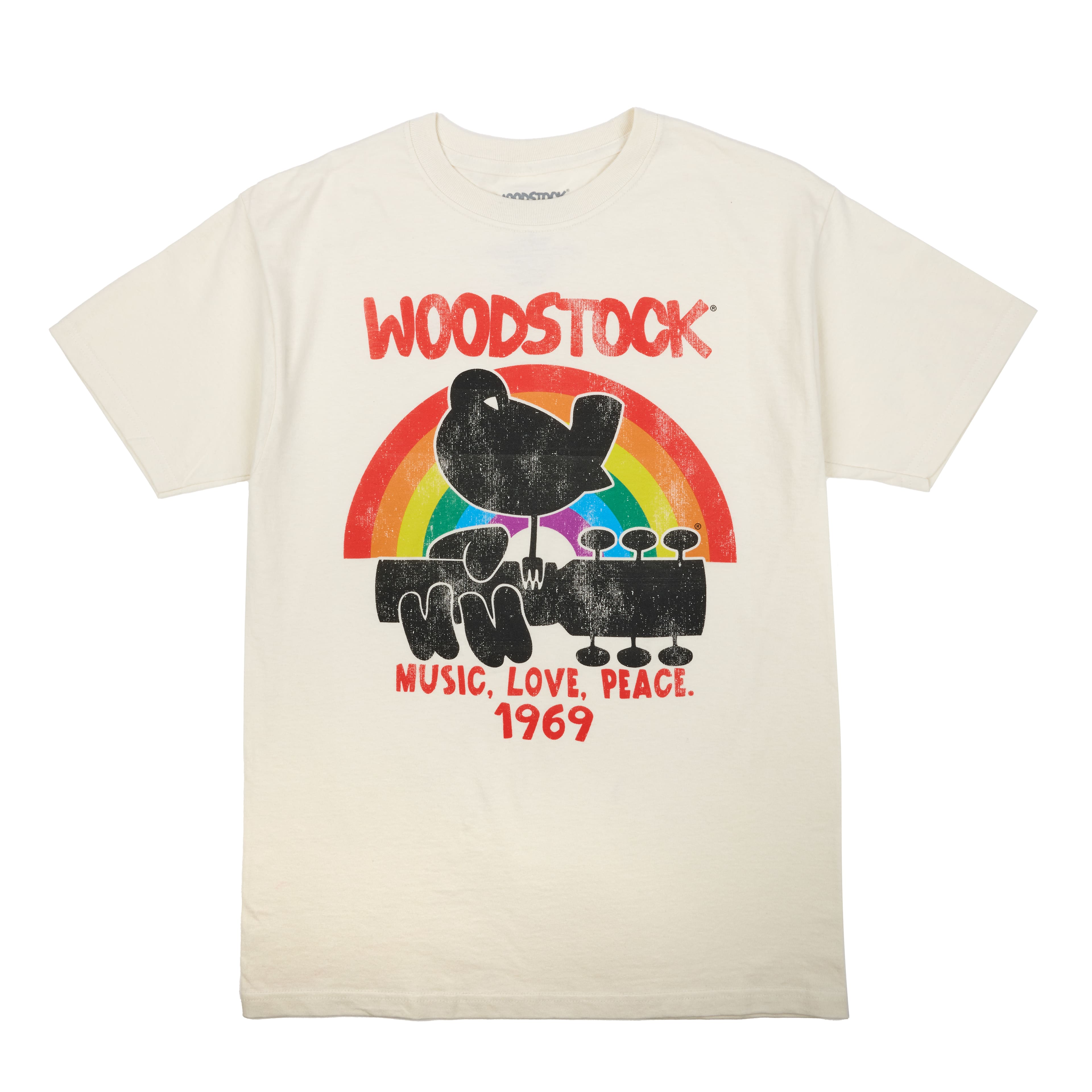 Woodstock&#xAE; Tofu Music Love Peace Unisex Adult T-Shirt
