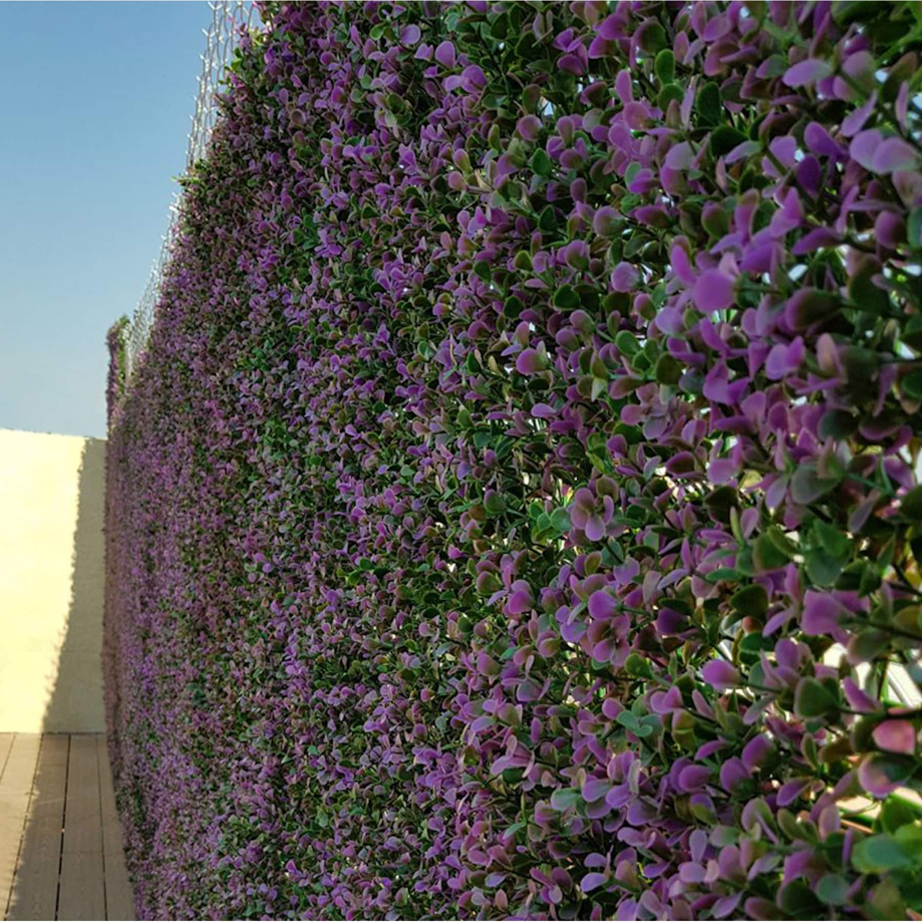 20&#x22; Lavender Style Plant Living Wall Panels, 4ct.