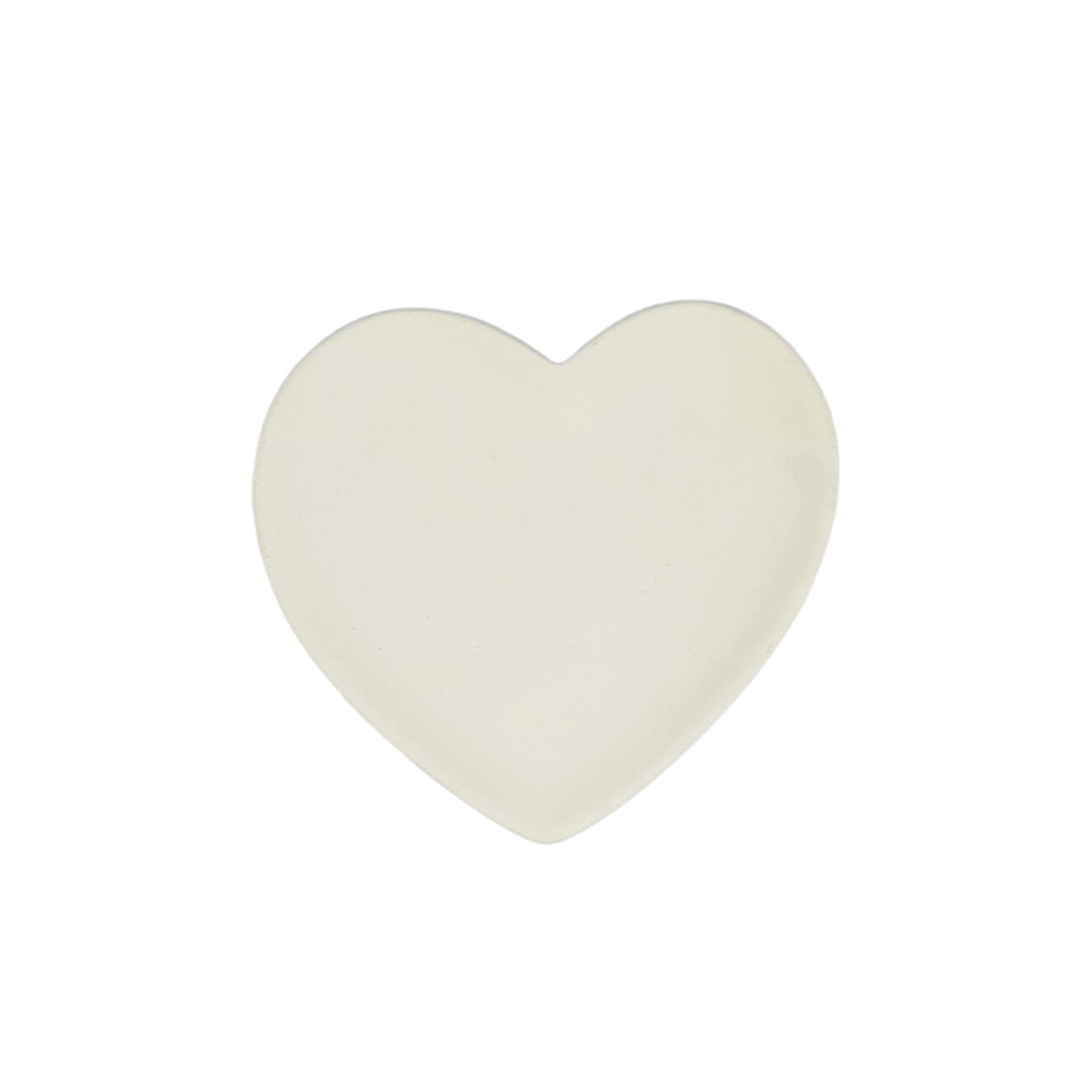 12 Pack: 4" White Ceramic Heart Trinket Tray by Make Market®