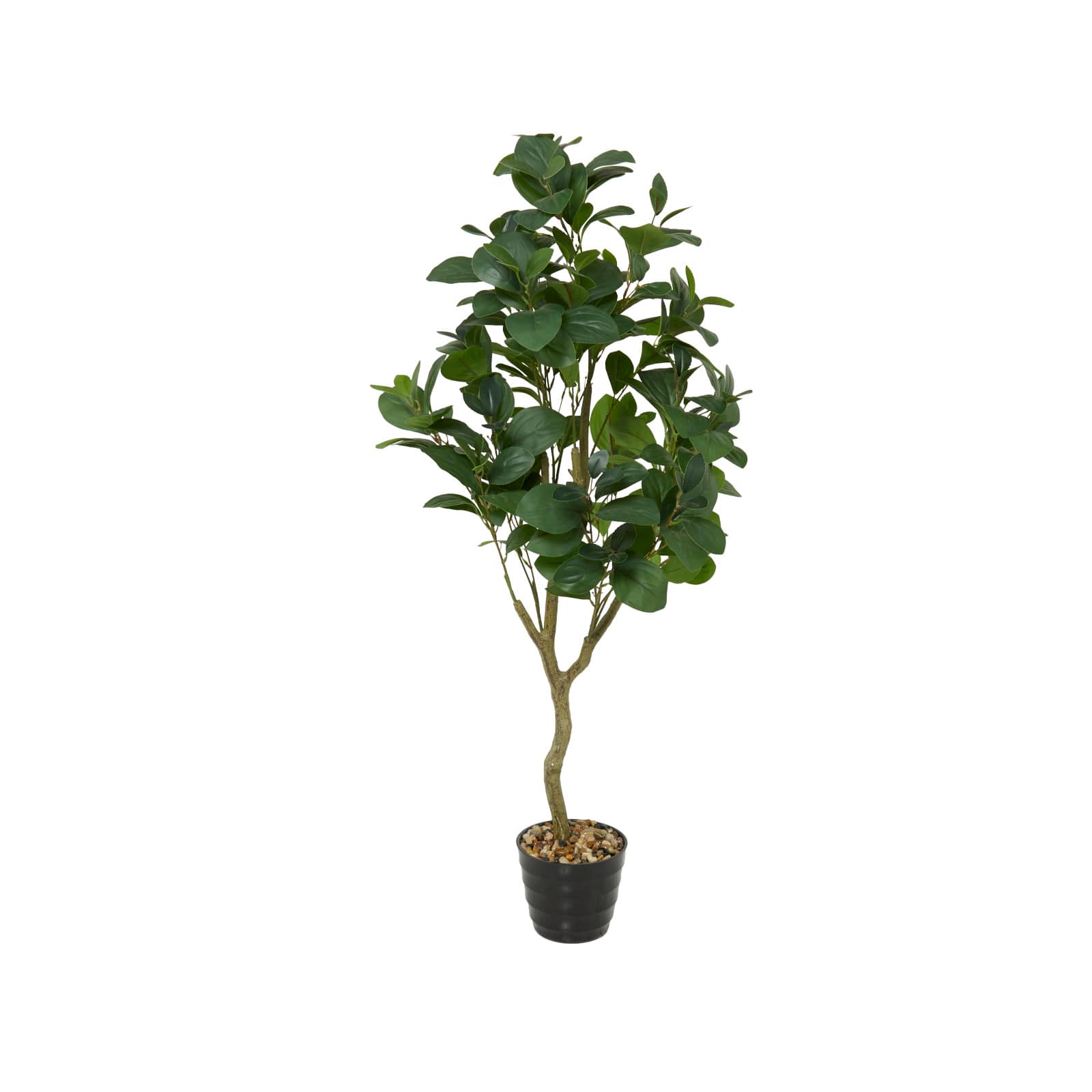 45" Green Vinyl Contemporary Potted Artificial Tree