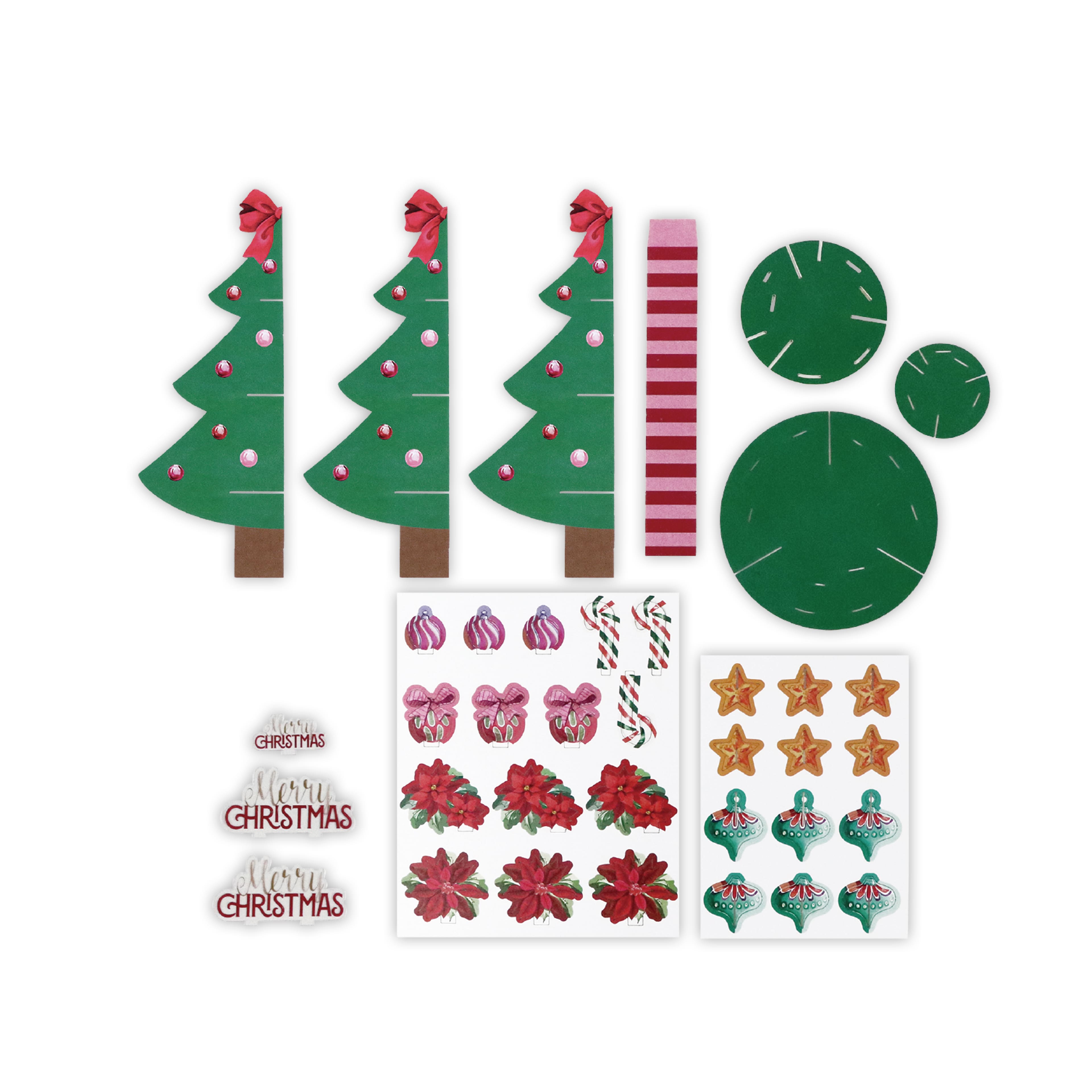 Christmas Tree Paper Diorama Kit by Recollections&#x2122;