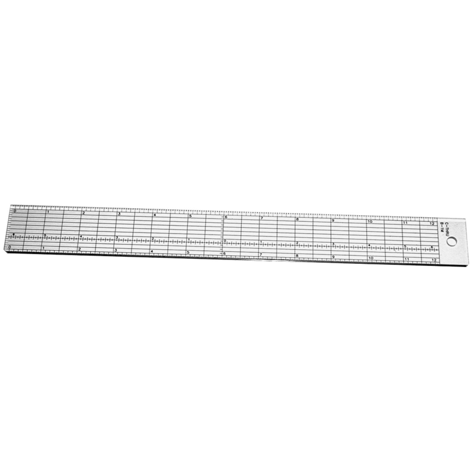 C-Thru® 12.5" Bevel Cutting Ruler