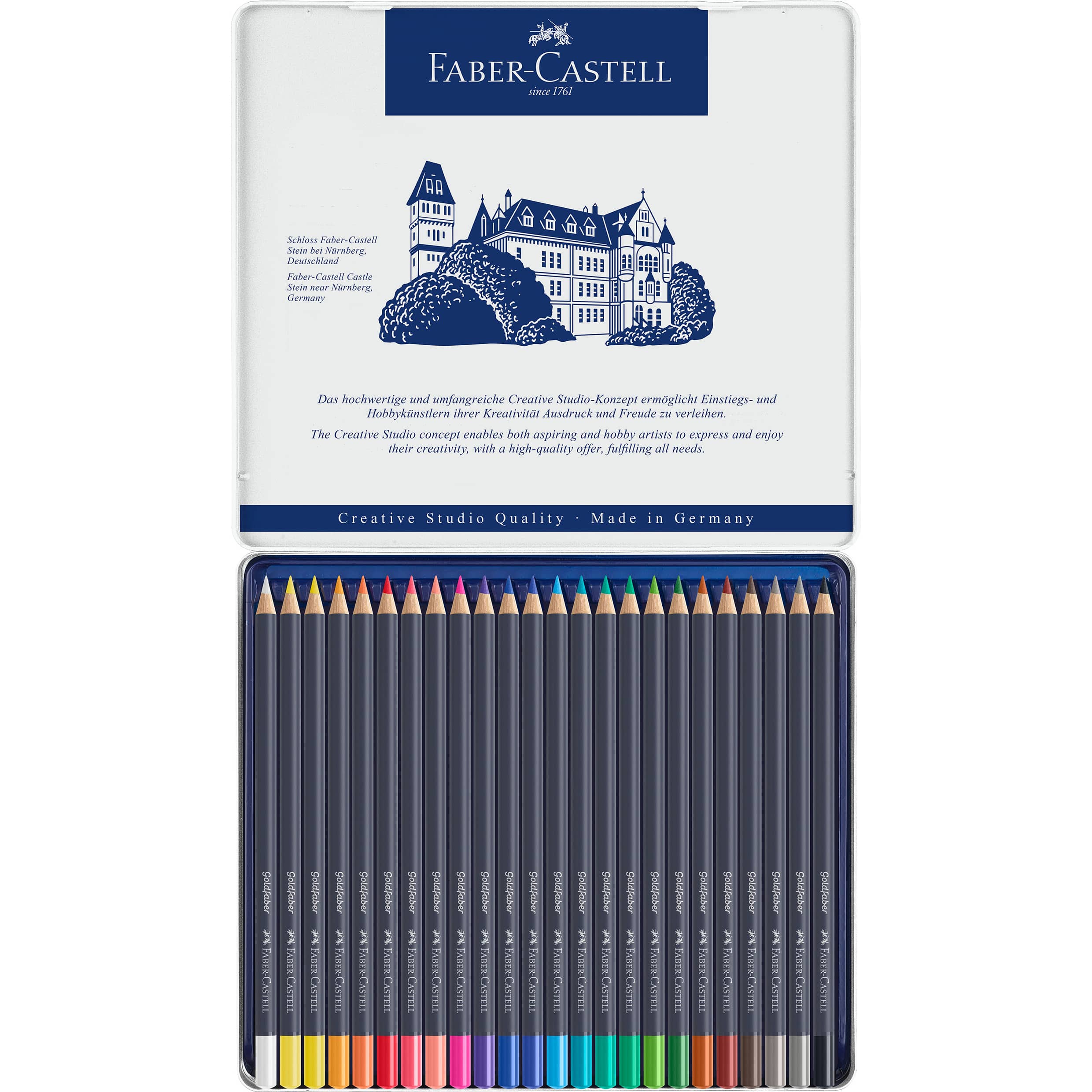 Goldfaber Pencil Crayons (12-piece set) - Faber-Castell – Mona Lisa  Artists' Materials