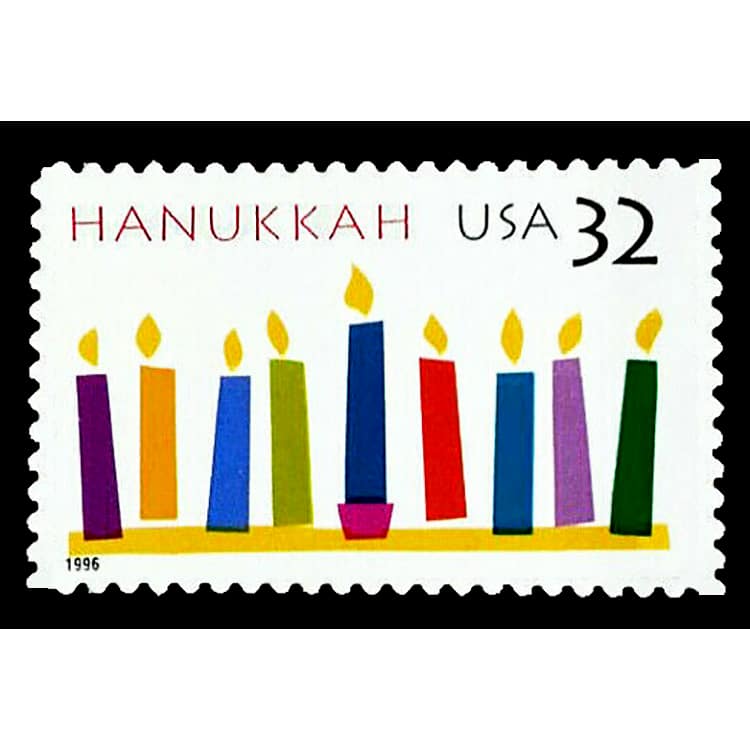 2021 Hanukkah Greeting Coin Card