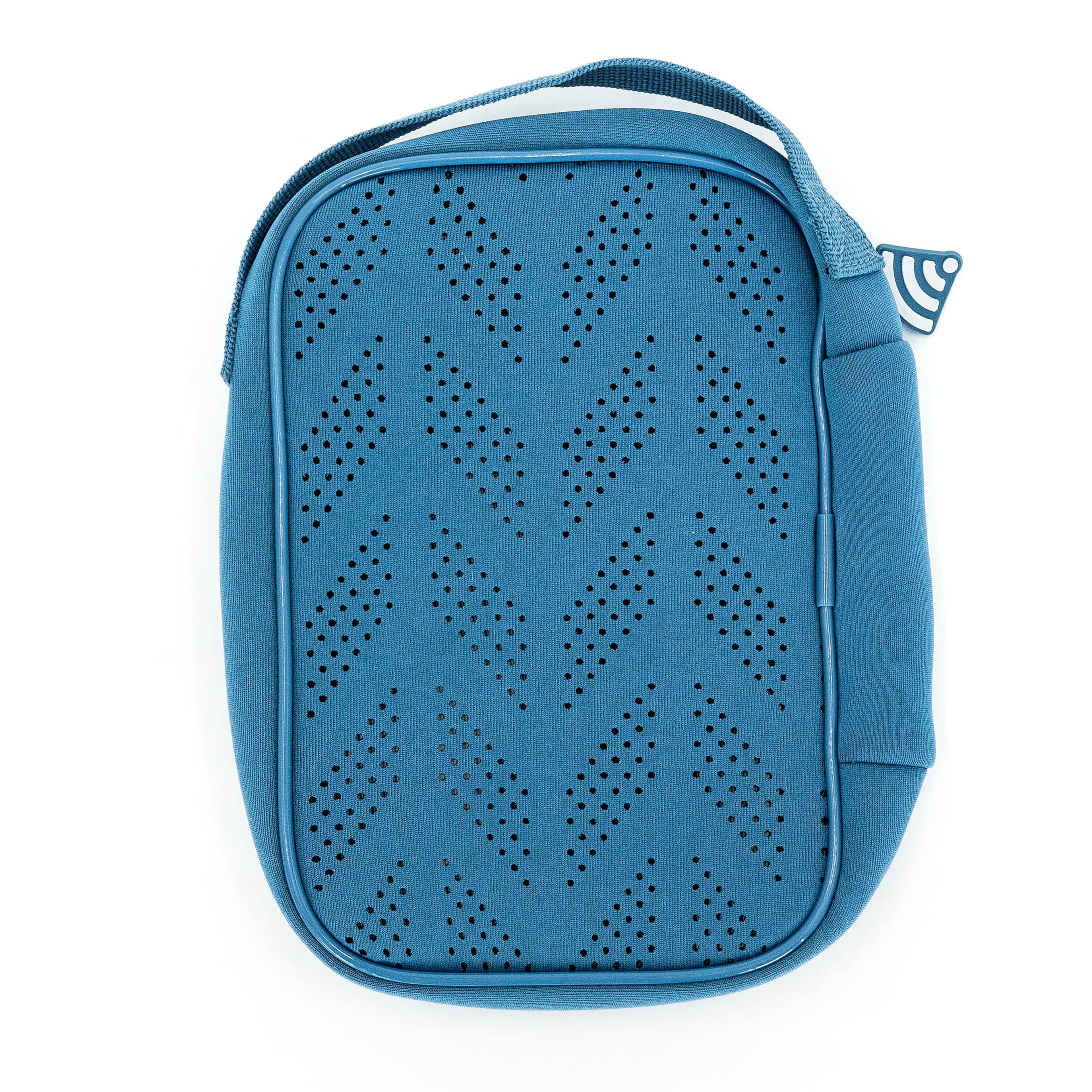 MYTAGALONGS Small Perforated Chevron Clarity Tech Case | Michaels