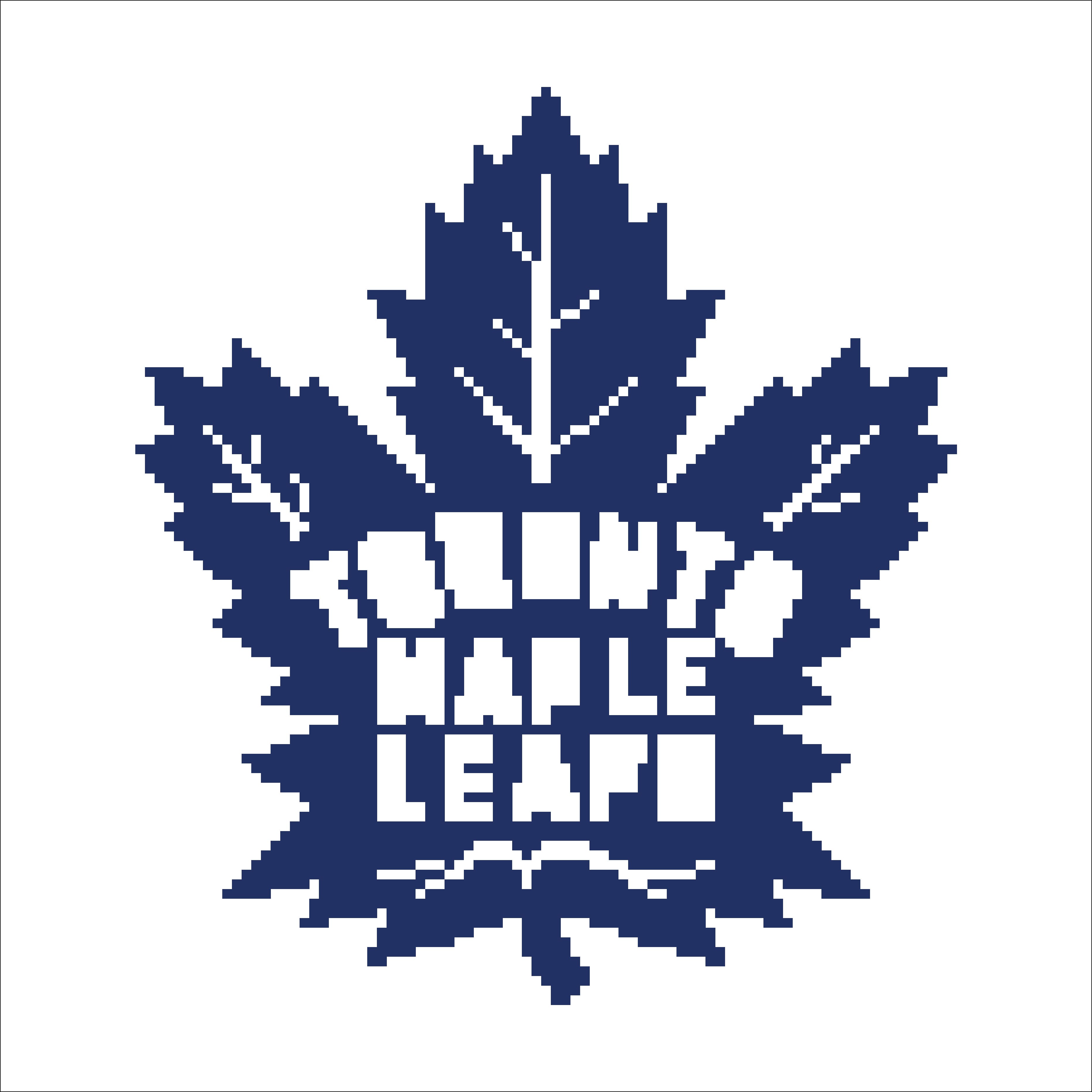 Camelot&#xAE; Dots NHL Toronto Maple Leafs Diamond Painting Kit