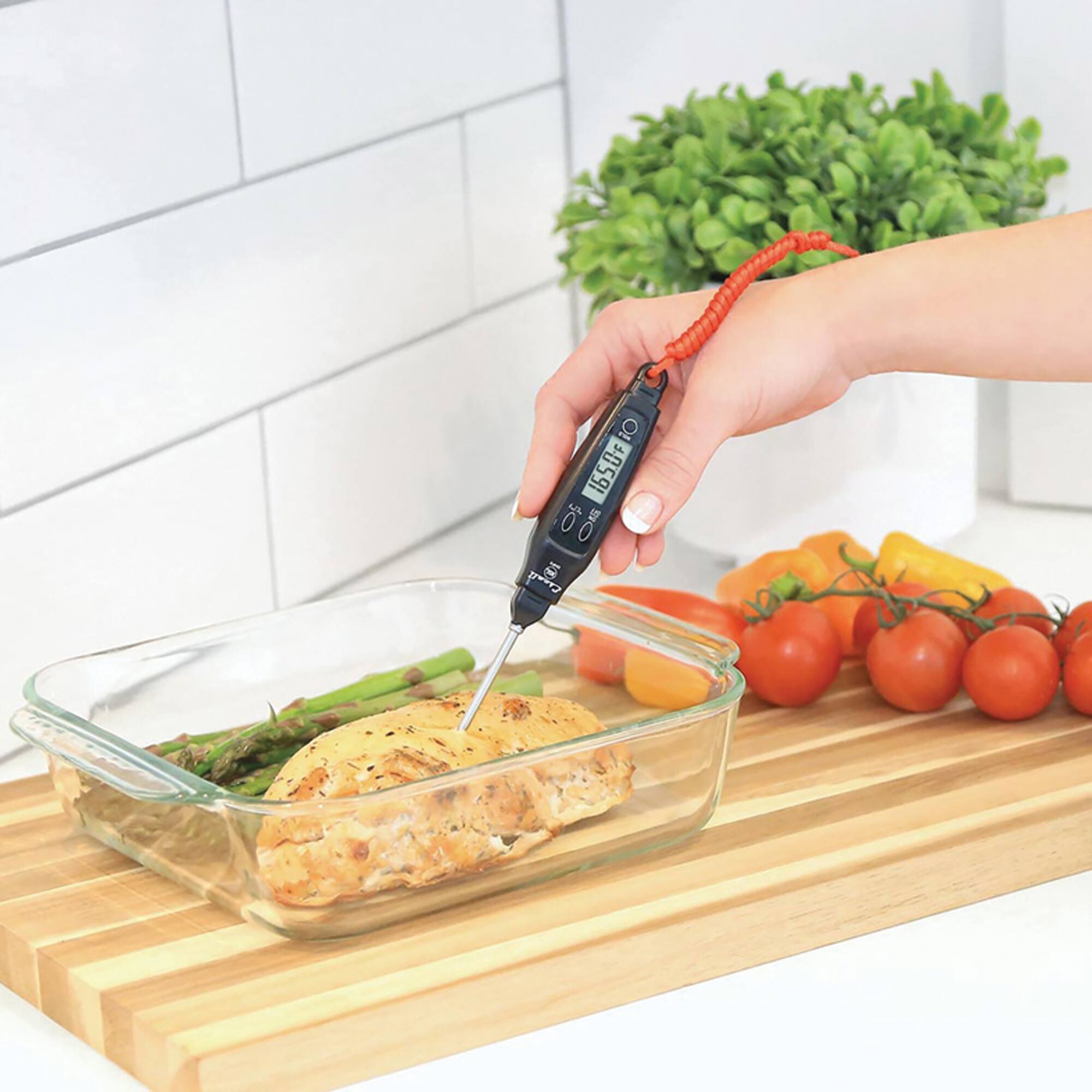 Escali Black Digital Pen Thermometer