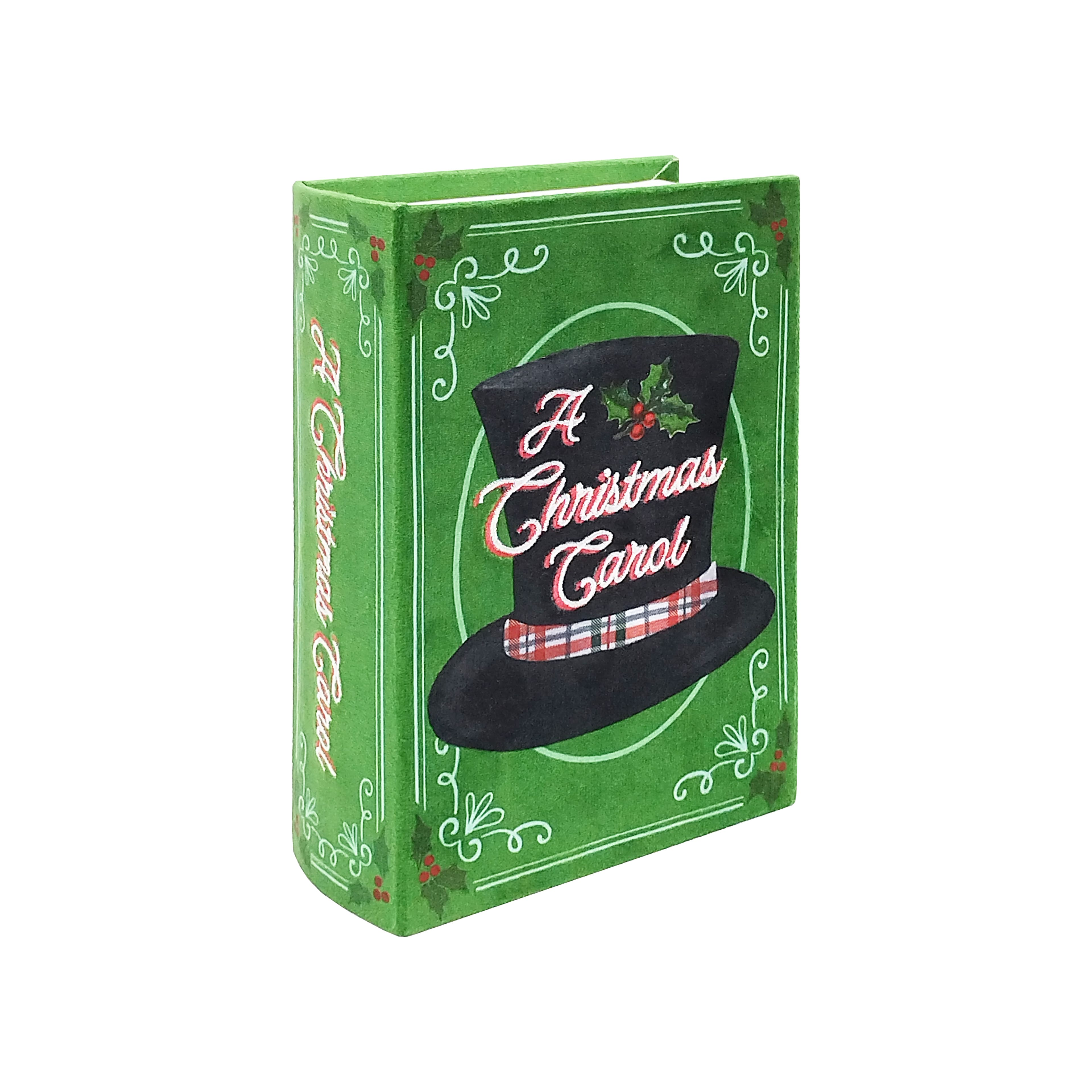 8&#x22; Green Christmas Carol Book Tabletop D&#xE9;cor by Ashland&#xAE;