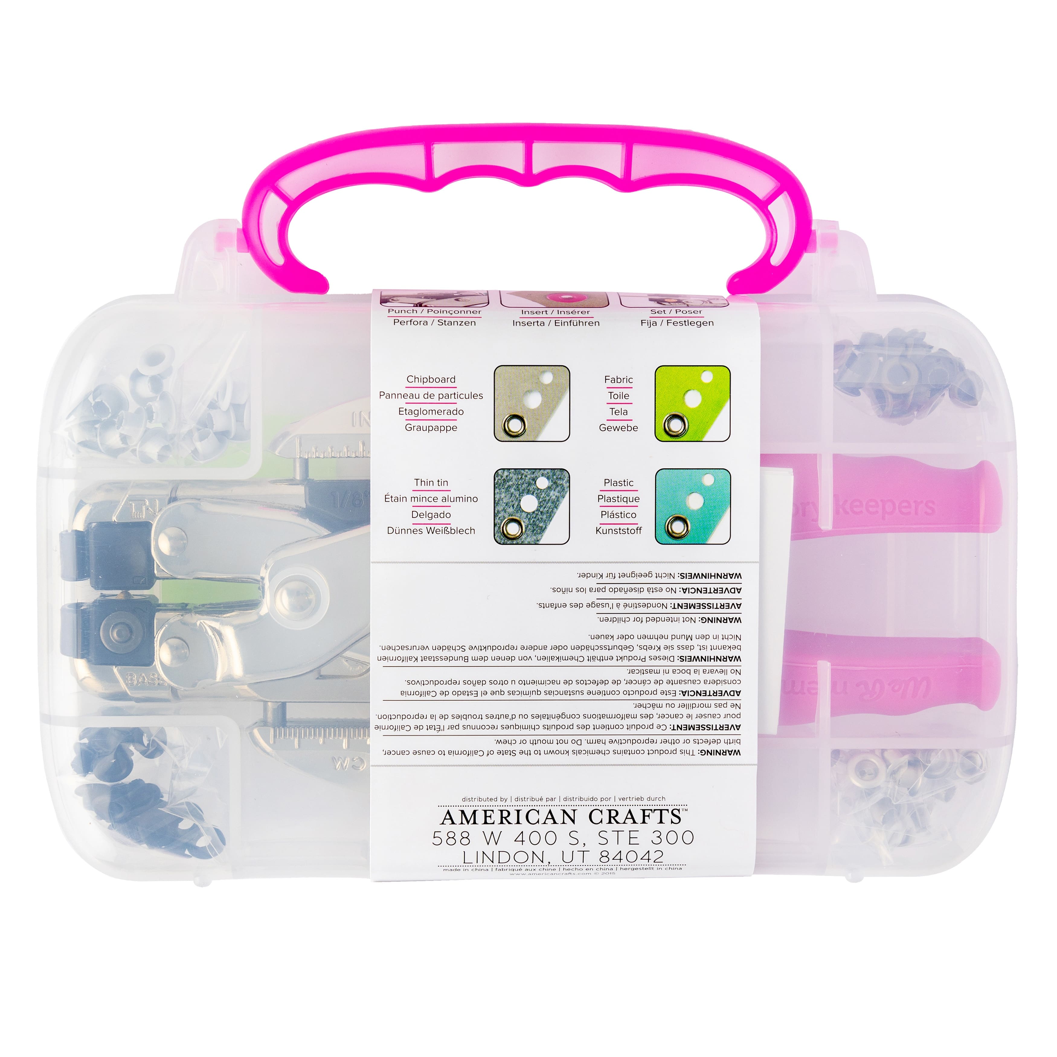 We R Memory Keepers® Crop-A-Dile® Pink Punch Kit