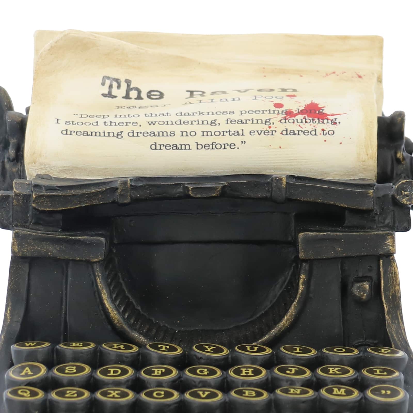 6.5&#x22; The Raven Typewriter Tabletop D&#xE9;cor by Ashland&#xAE;