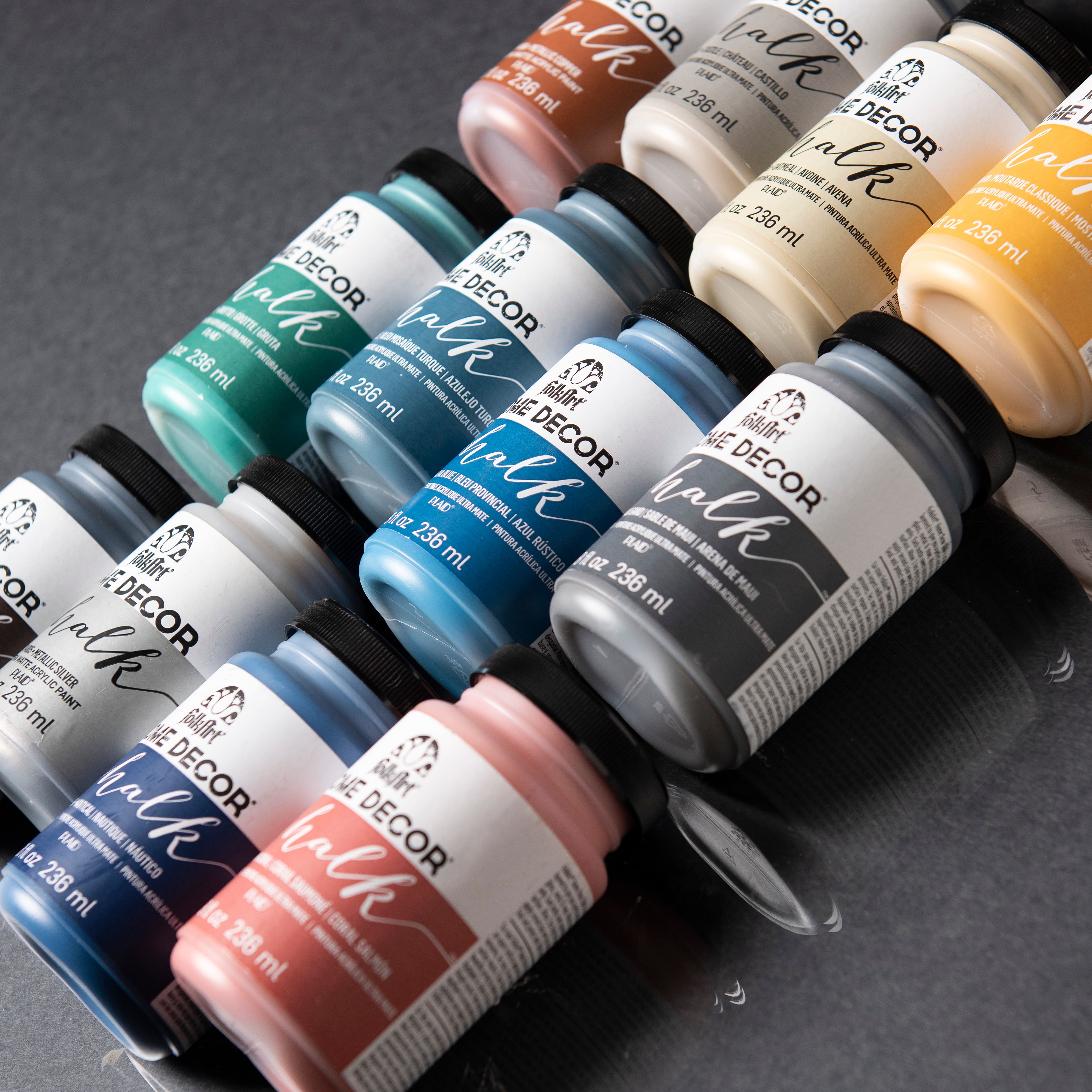 FolkArt® Home Décor Chalk Paint 12 Color Set