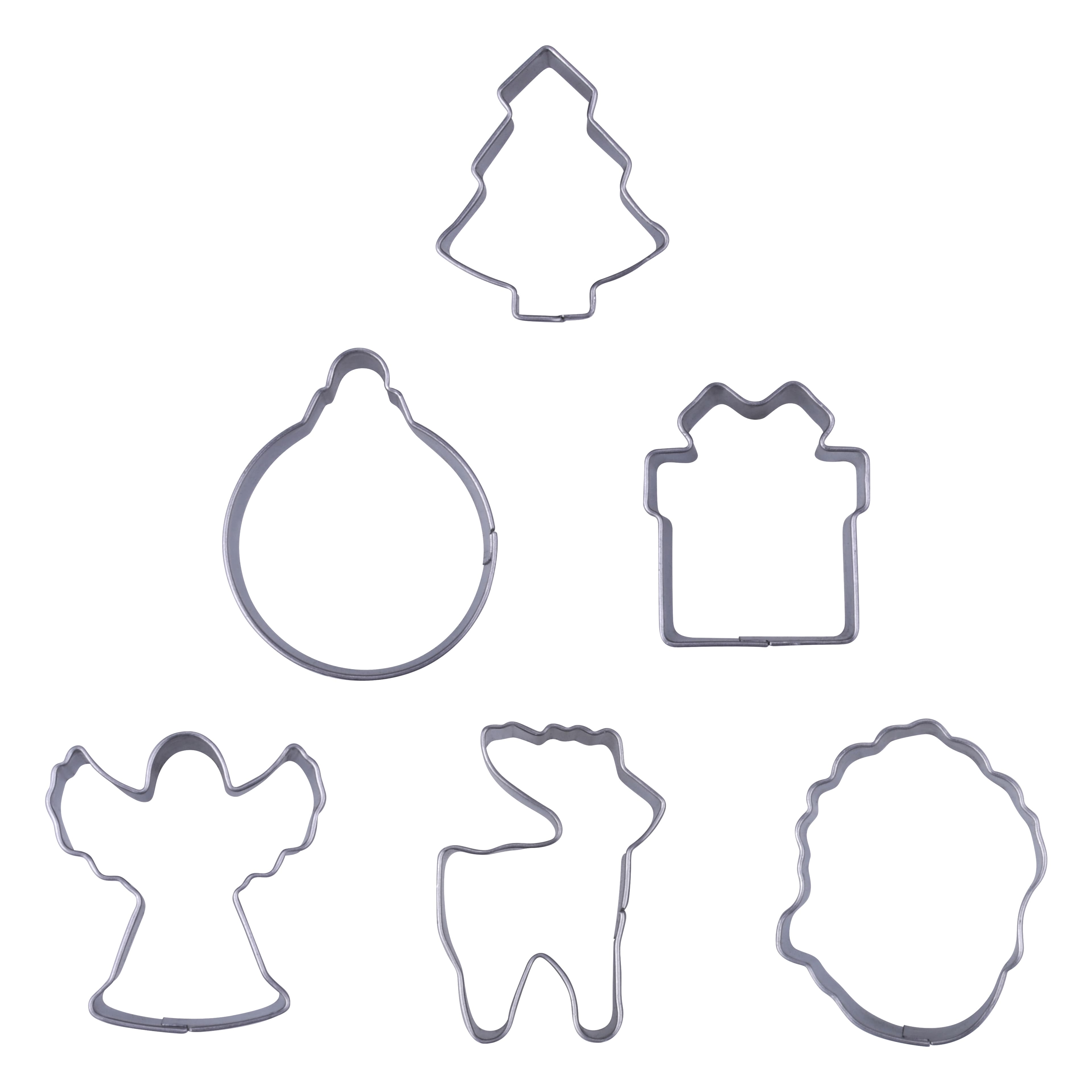 Christmas Icon Mini Cookie Cutter Set by Celebrate It&#xAE;