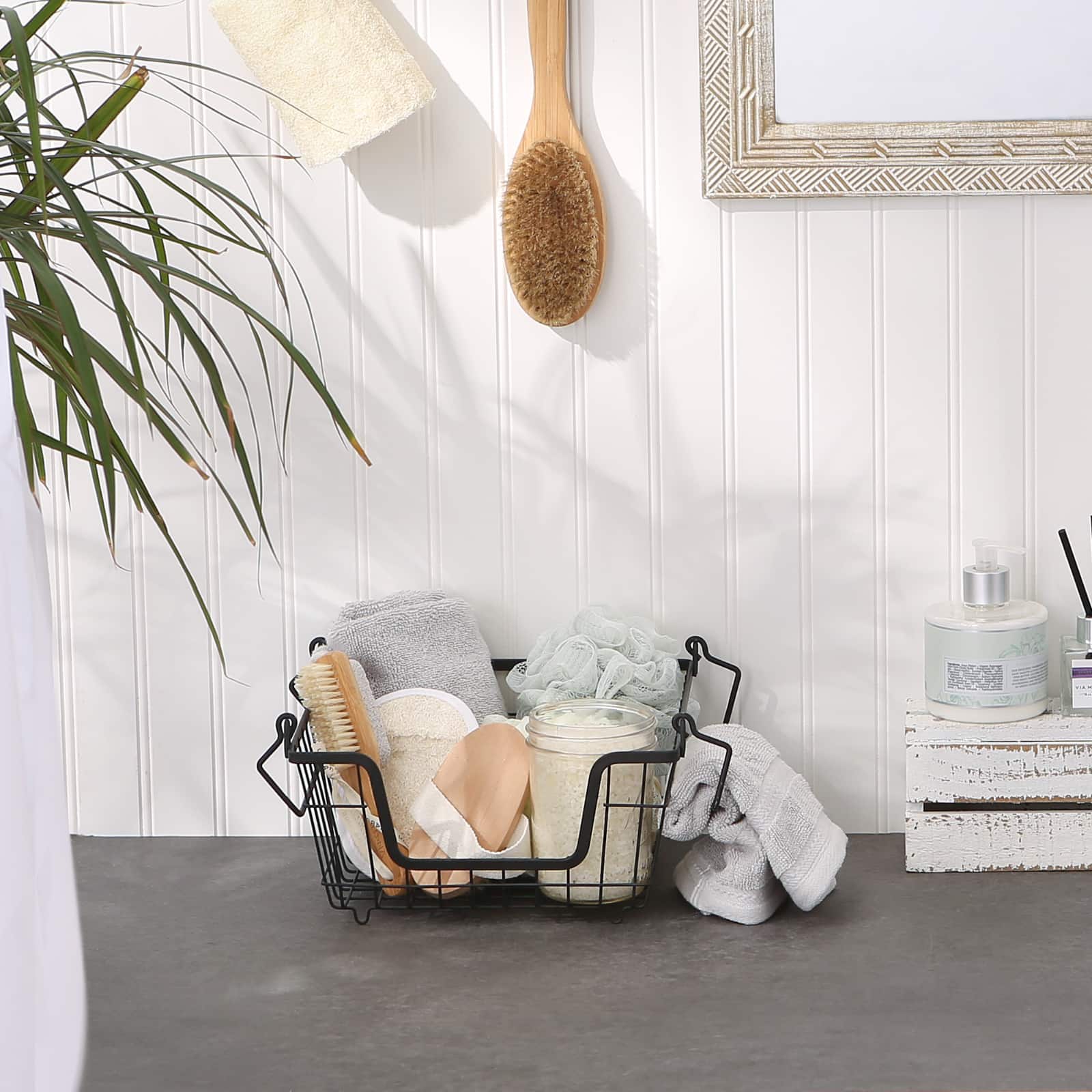 DII&#xAE; Small Square Metal Basket