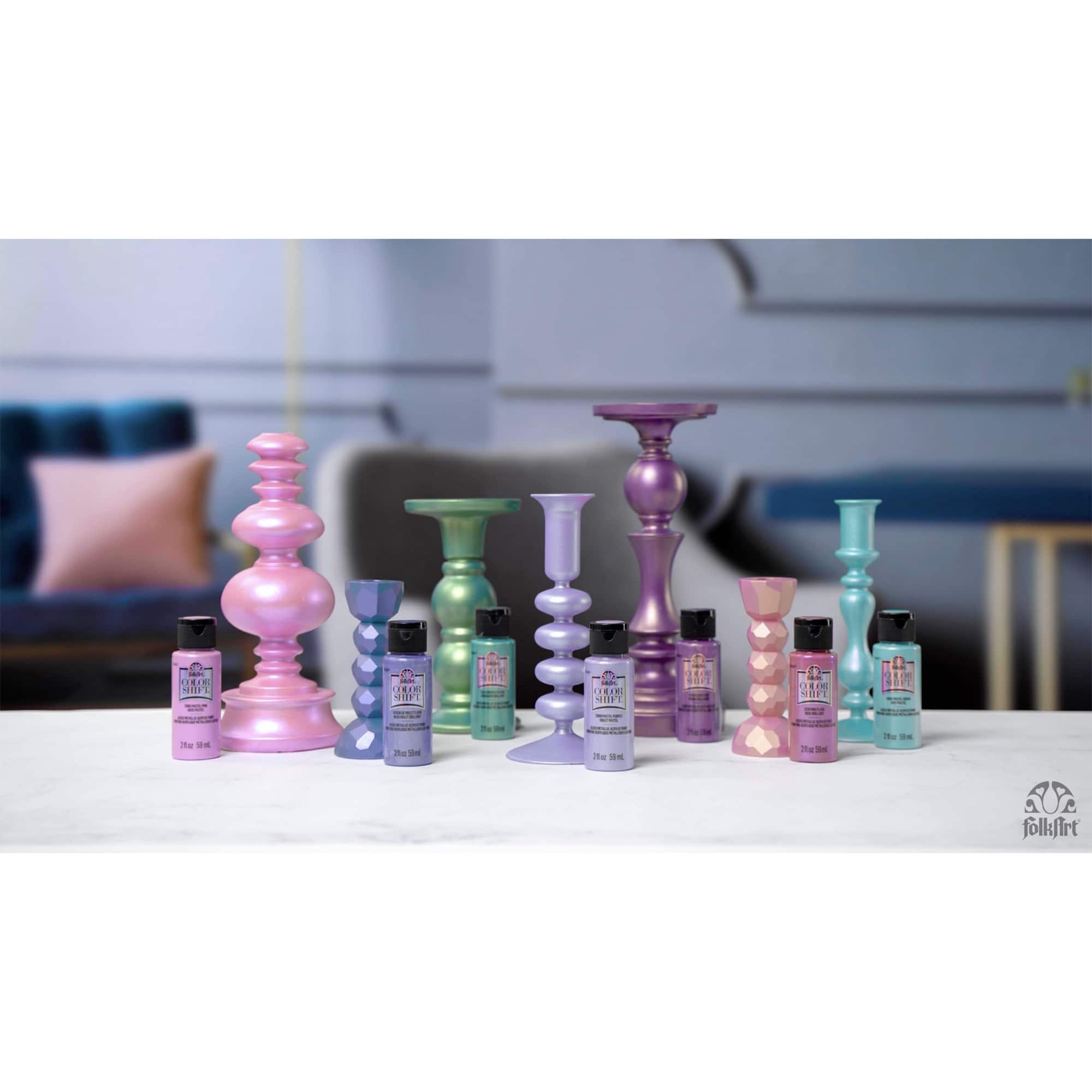 6 Pack: FolkArt® Color Shift™ Gloss Metallic Acrylic Paint