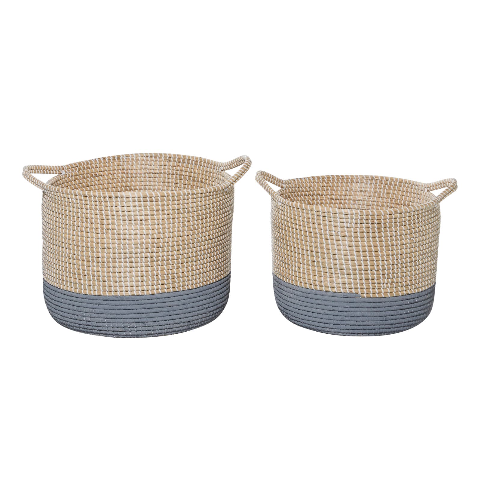 Brown Sea Grass Contemporary Storage Basket Set Michaels