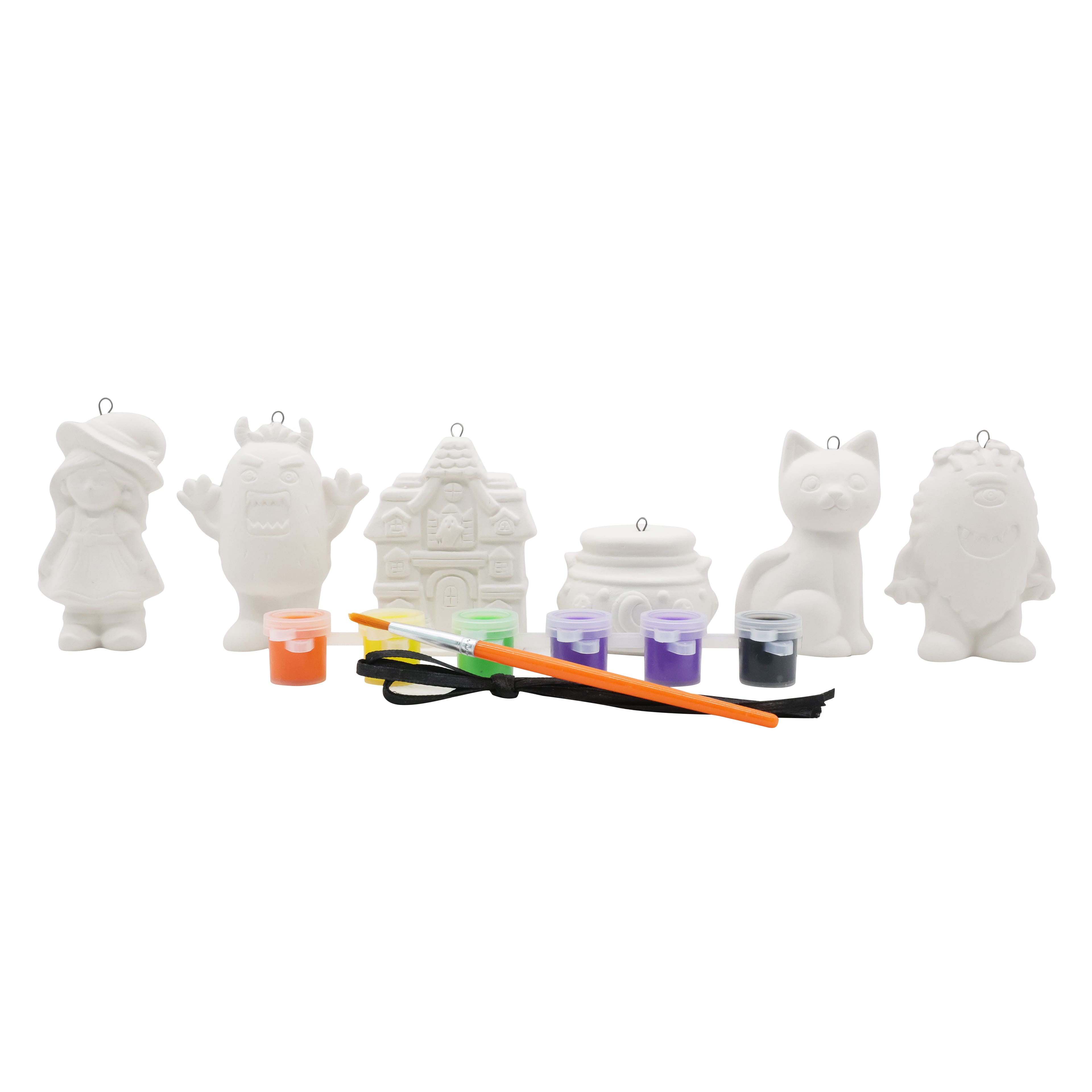 3D Halloween Character Ceramic Ornament Kit by Creatology™