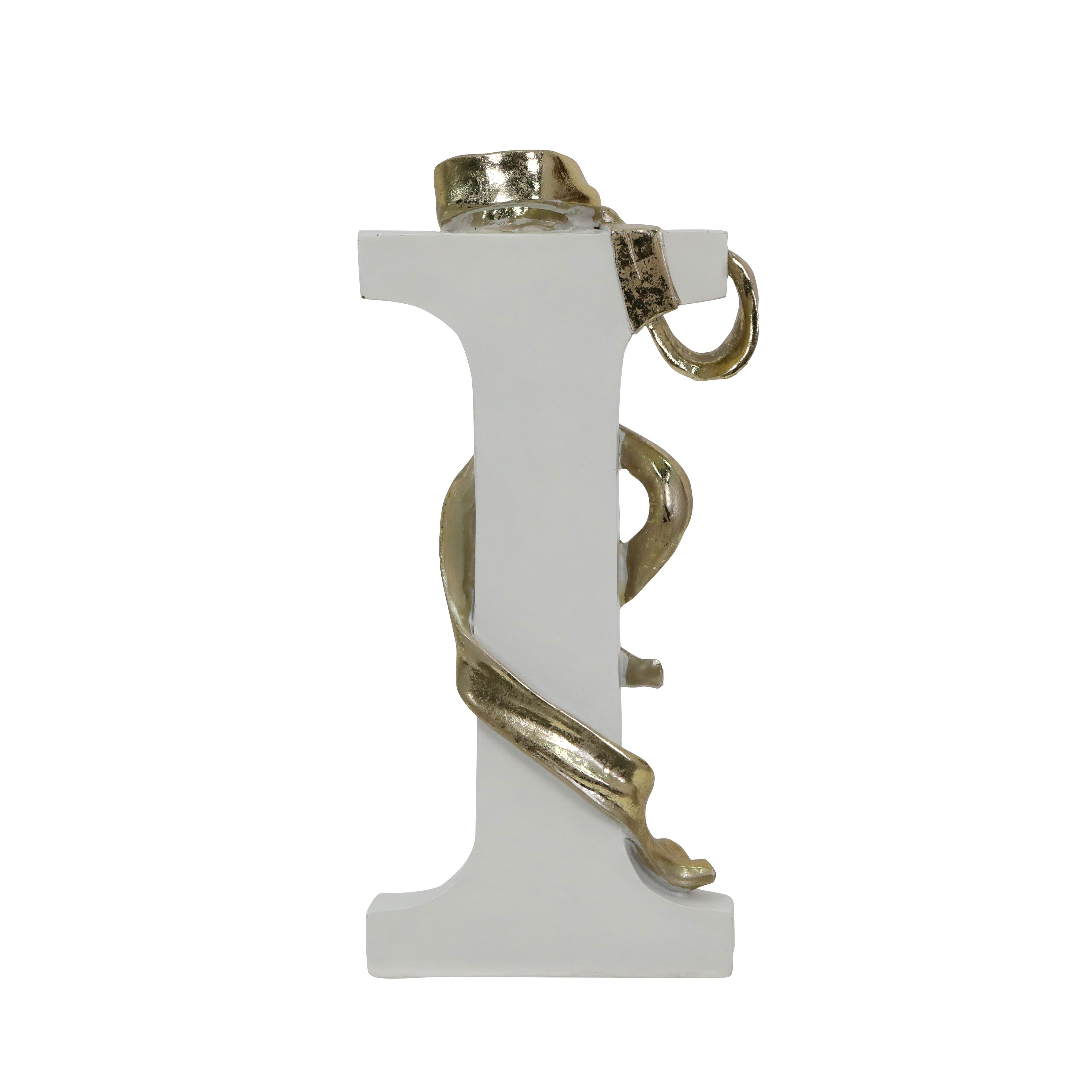 8.25&#x22; Gold Bow Monogram Letter by Ashland&#xAE;