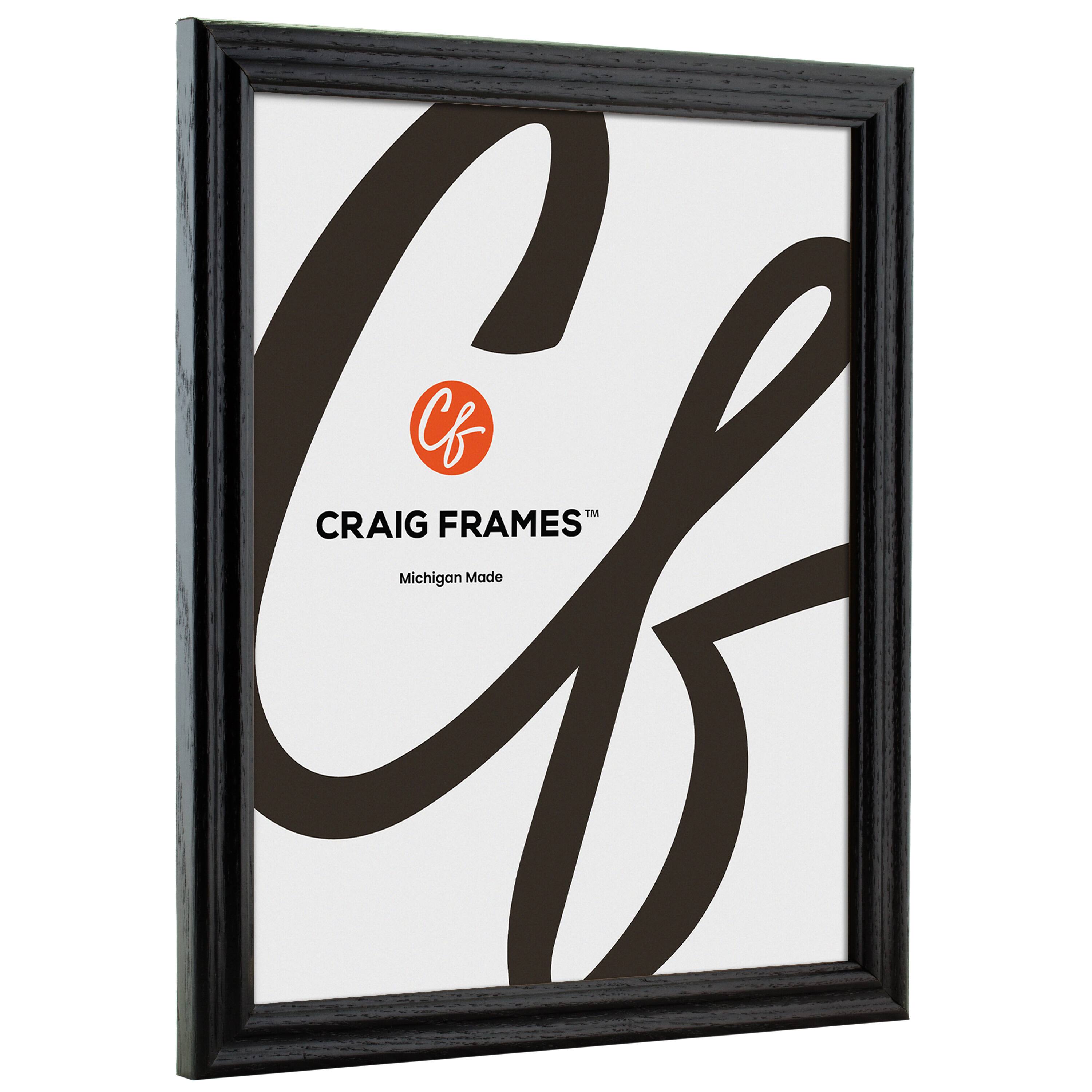 Craig Frames Wiltshire 200 Ebony Picture Frame