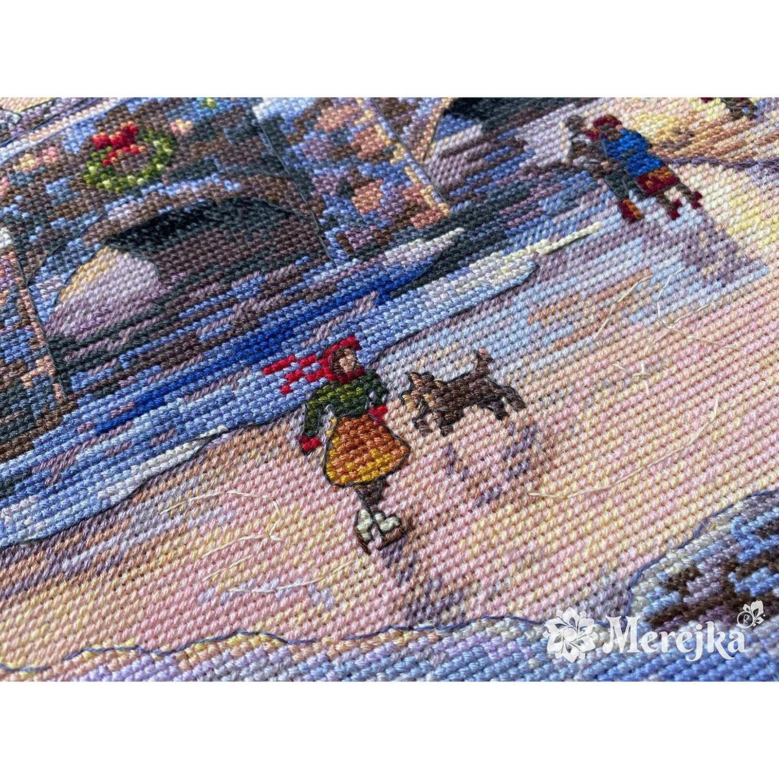 Merejka Spirit of Christmas Counted Cross Stitch Kit
