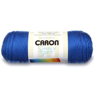 Multipack Caron® Simply Soft® Solid Yarn, Color: Royal Blue | Michaels