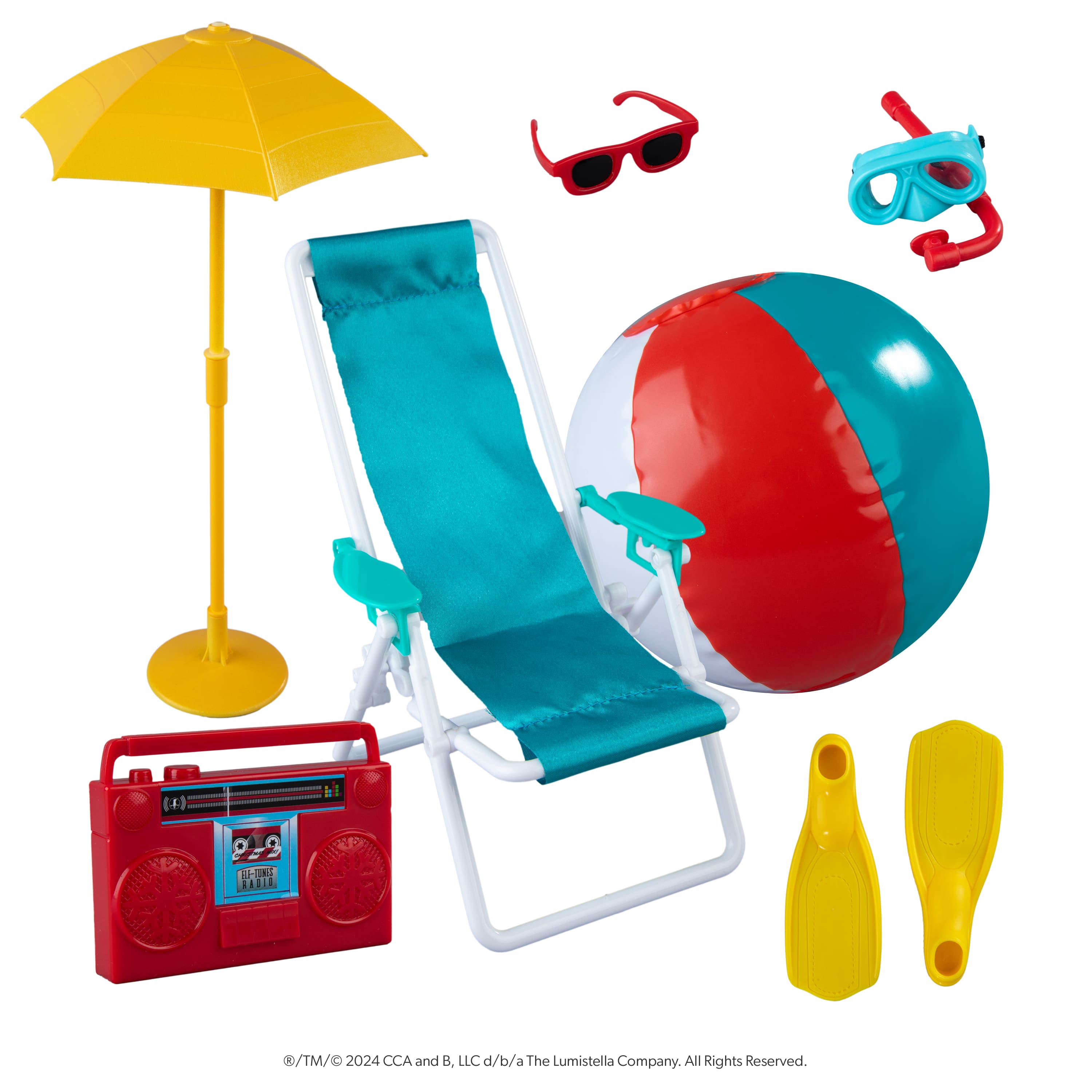 The Elf on the Shelf&#xAE; Polar Props&#x2122; Beach Vacation Set