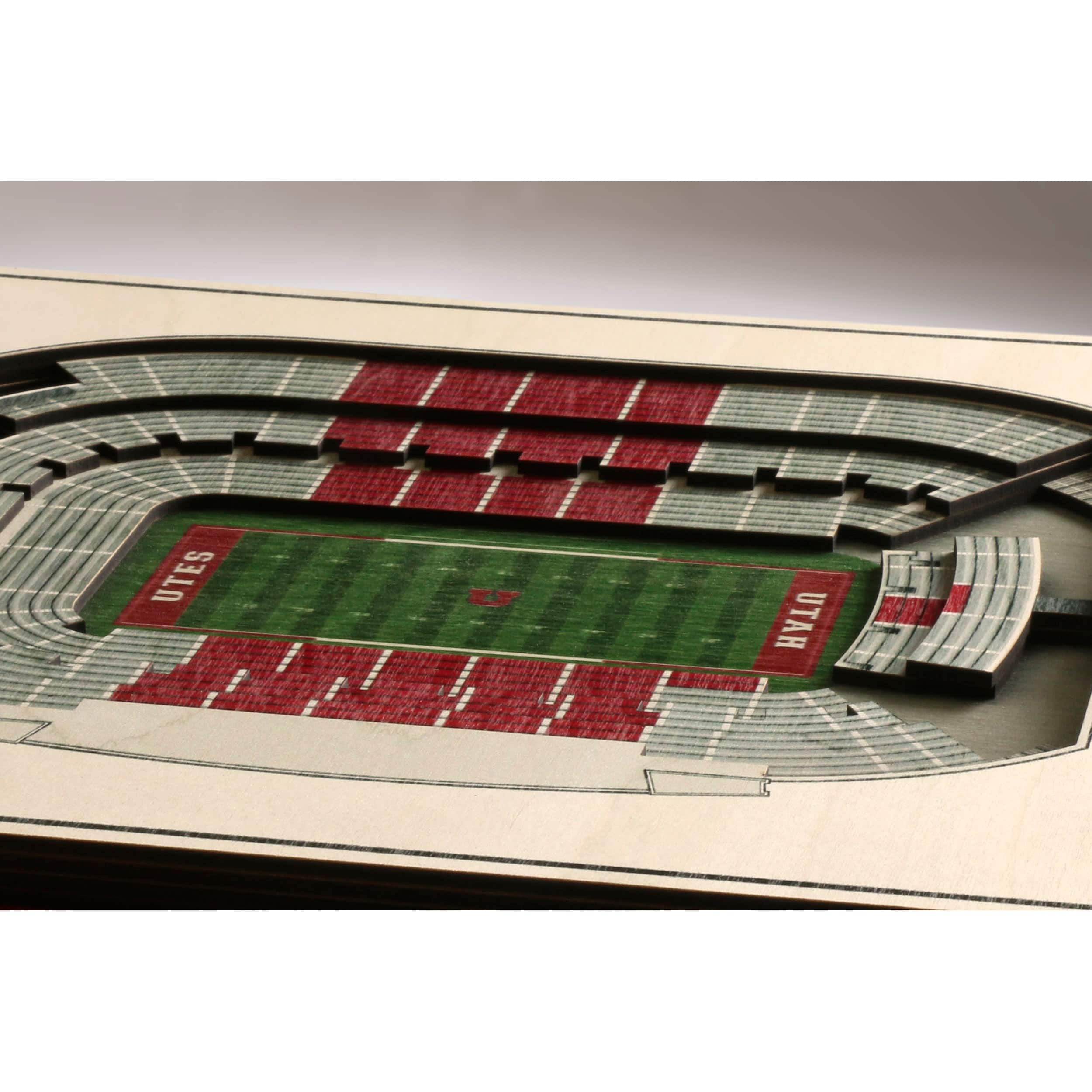 NCAA 5-Layer StadiumView Wall Art