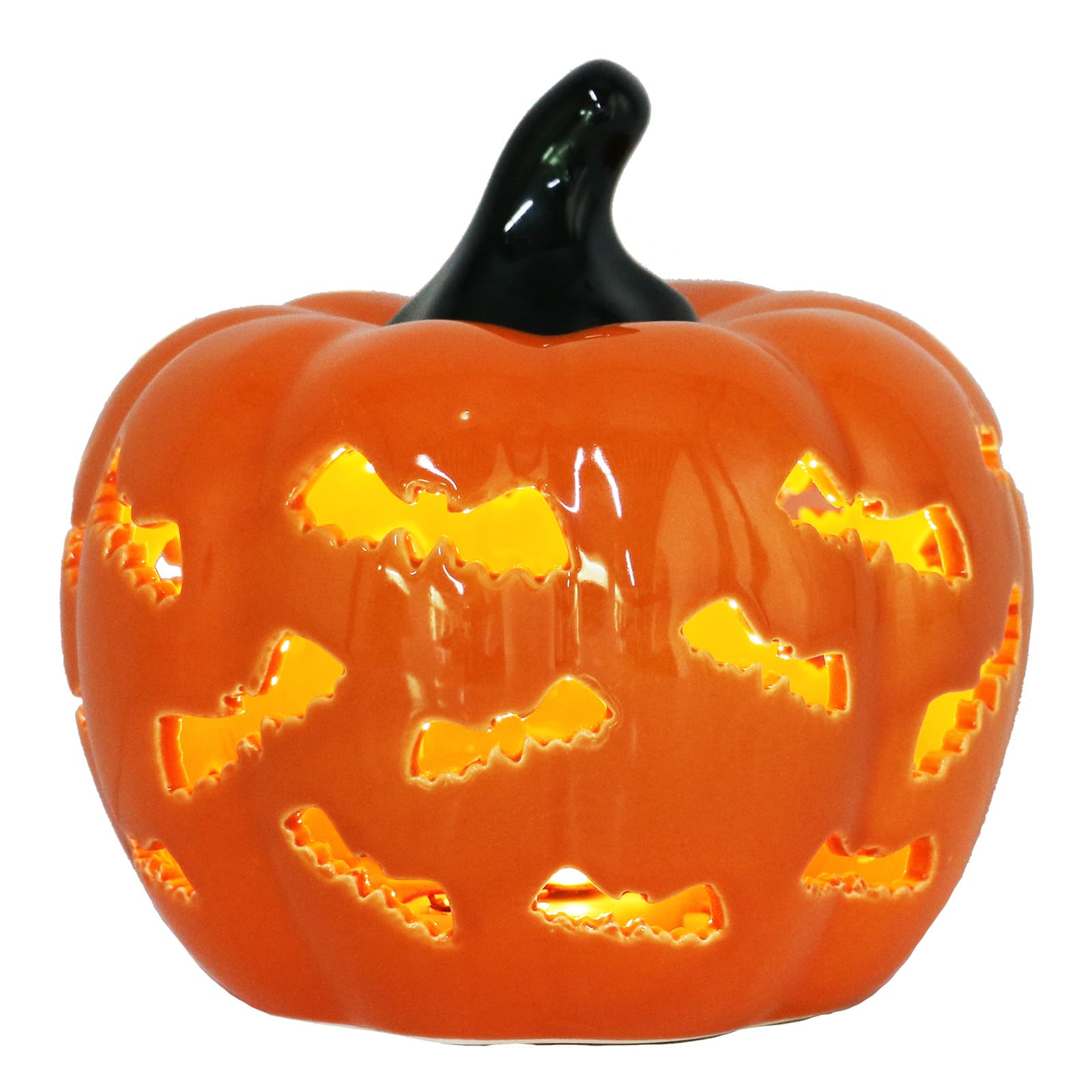 Medium Orange Pumpkin Tabletop D&#xE9;cor by Ashland&#xAE;