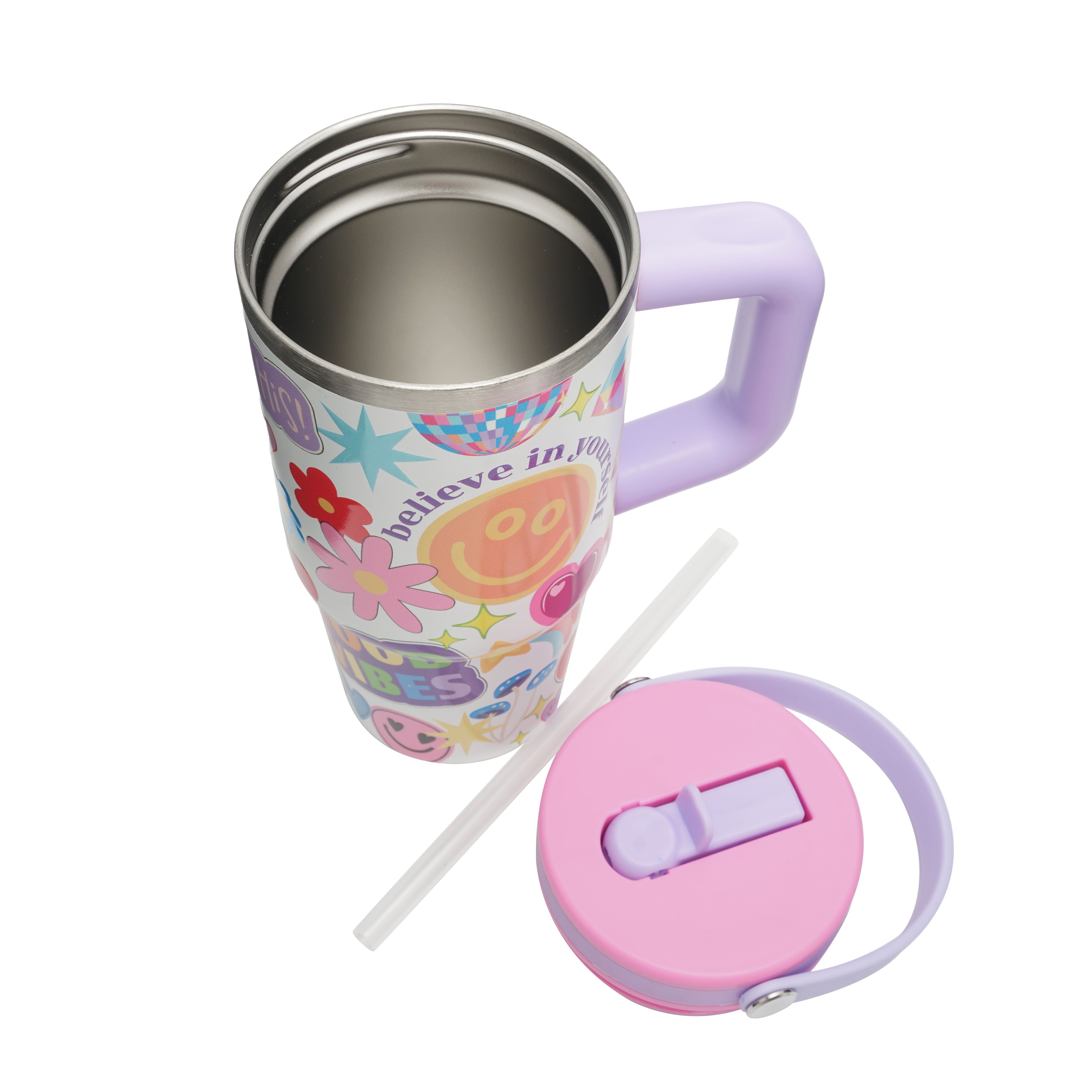 20oz. Believe in Yourself Stainless Steel Insulated Tumbler by Ashland&#xAE;