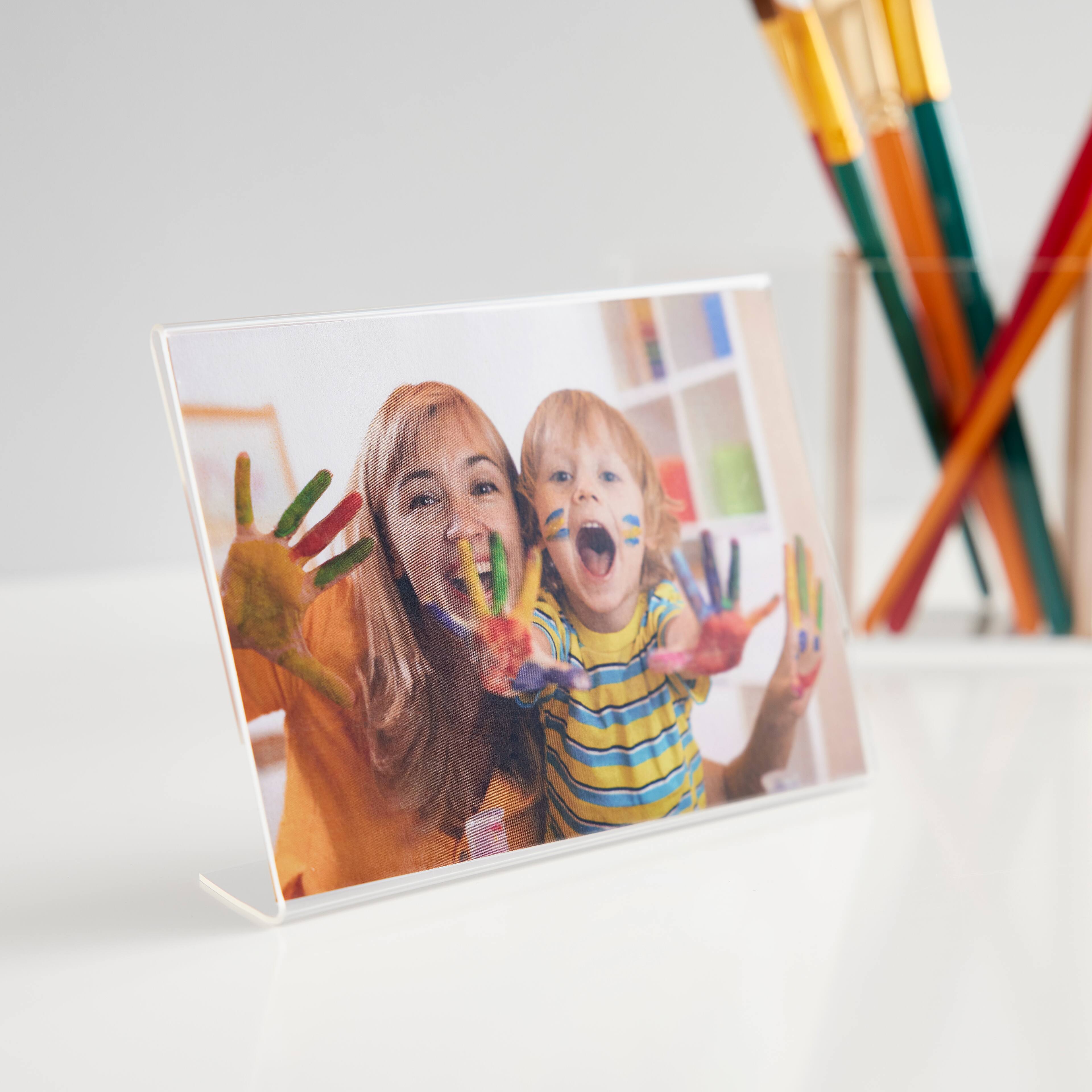 24 Pack: Acrylic Horizontal Bent 4" x 6" Frame, Basics by Studio Décor®