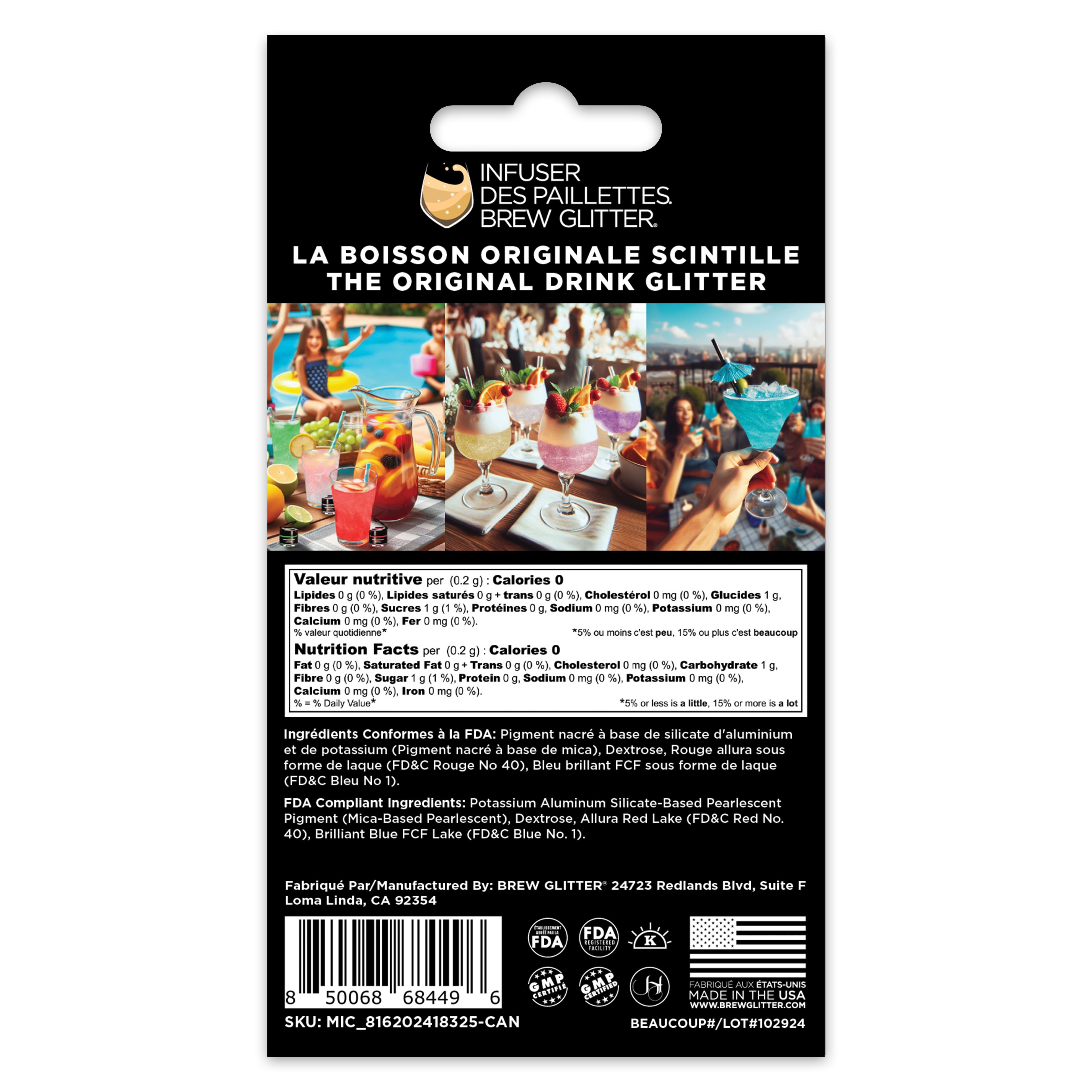 Bakell® Brew Glitter Edible Glitter Pump