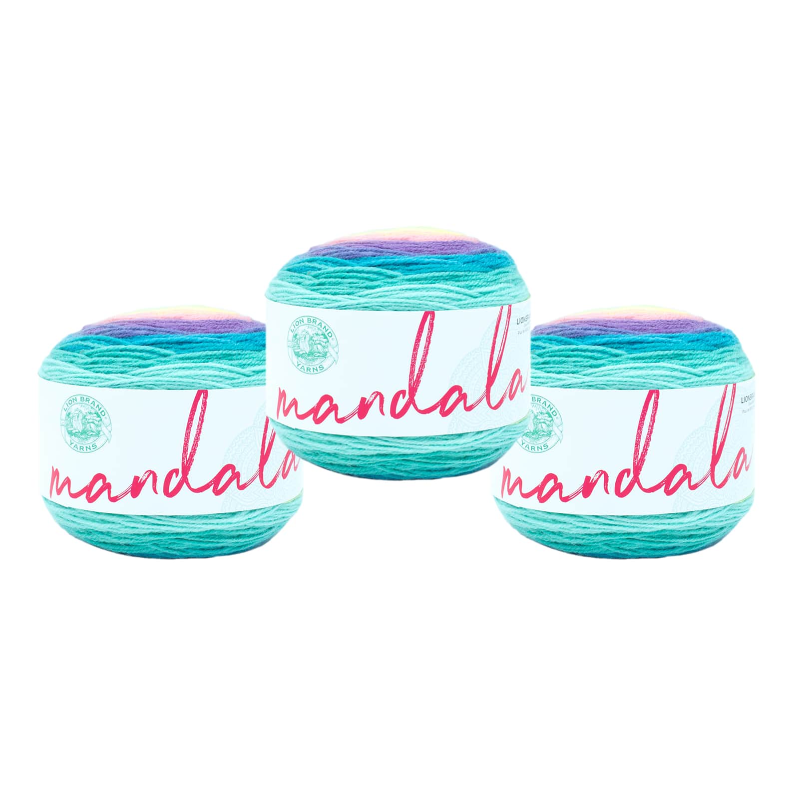 3 Pack Lion Brand&#xAE; Mandala&#xAE; Yarn